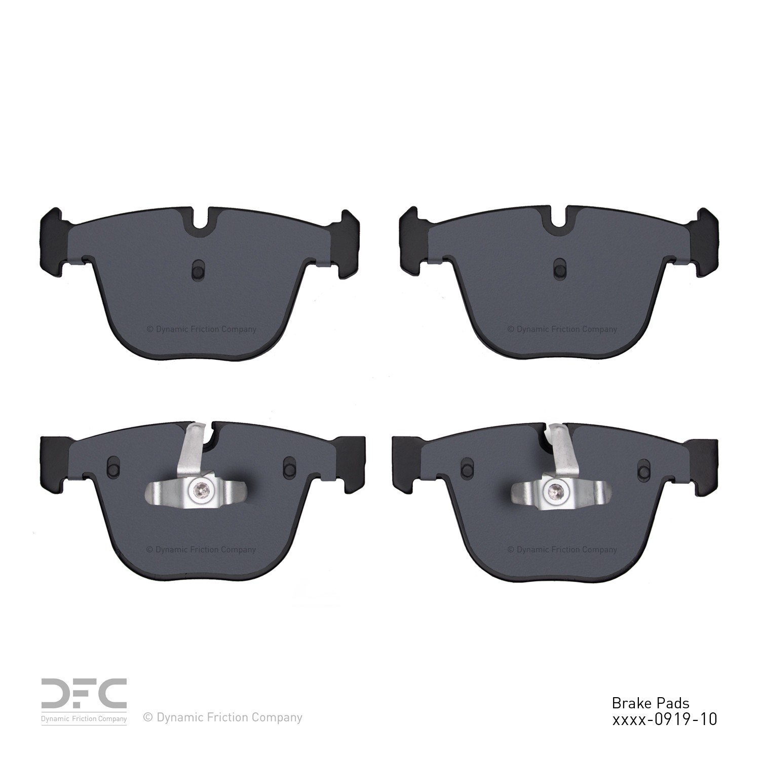 DYN 1552-0919-10 DFC 5000 Advanced Brake Pads - Low Metallic