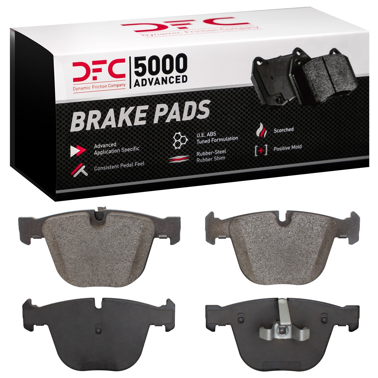 DYN 1552-0919-10 DFC 5000 Advanced Brake Pads - Low Metallic - Image 2