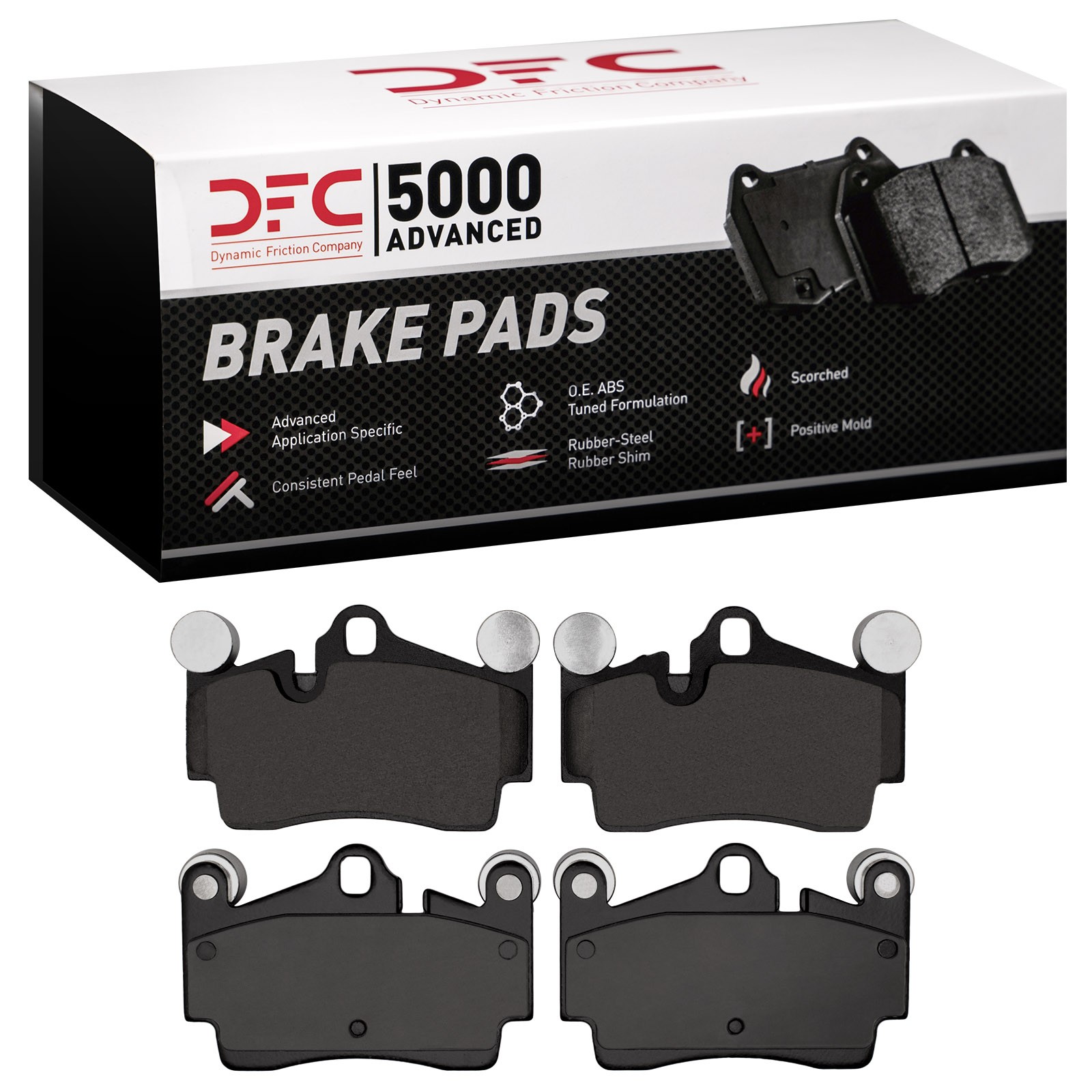 DYN-1552-0978-00 DFC 5000 Advanced Brake Pads - Ceramic - Image 2
