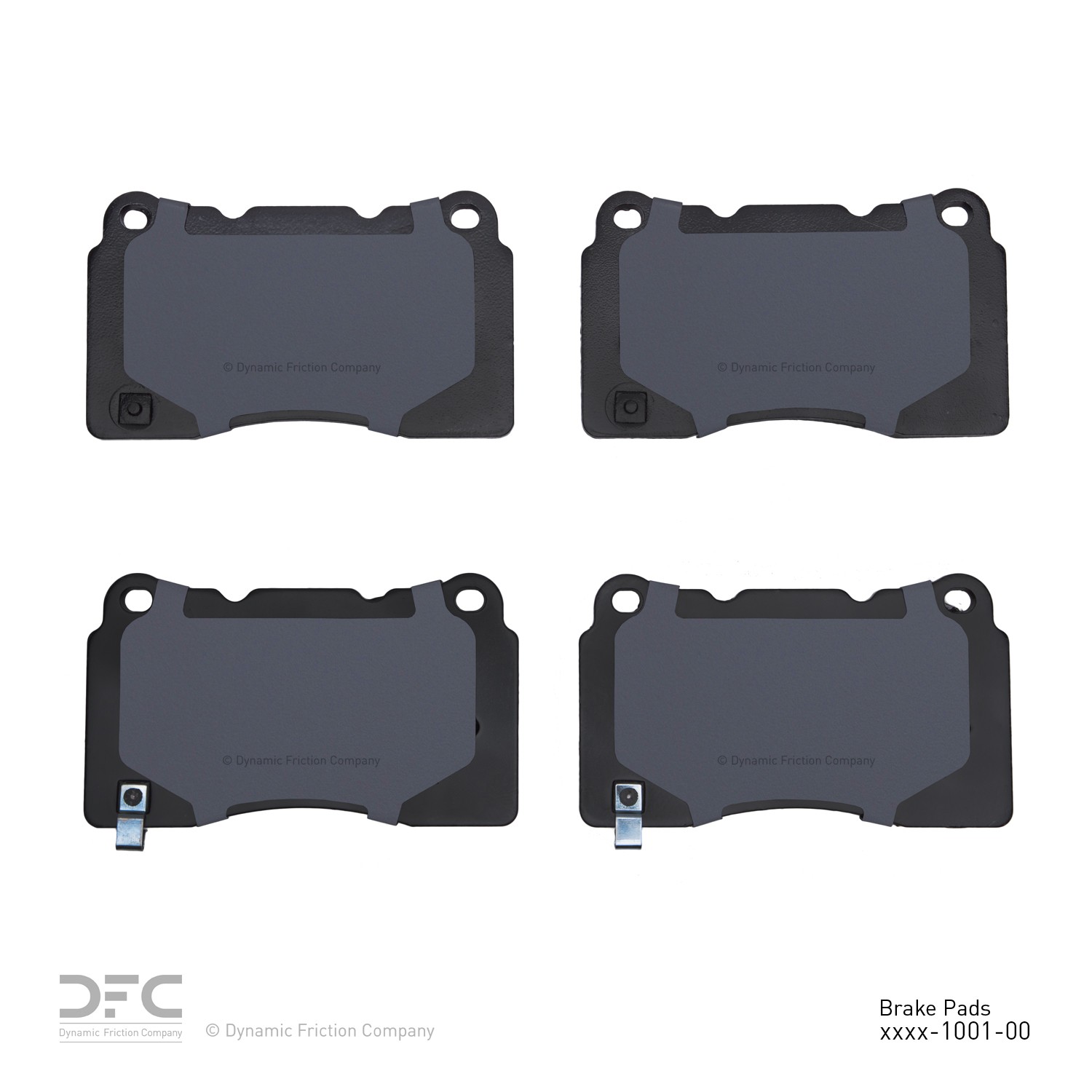 DYN 1552-1001-00 DFC 5000 Advanced Brake Pads - Low Metallic
