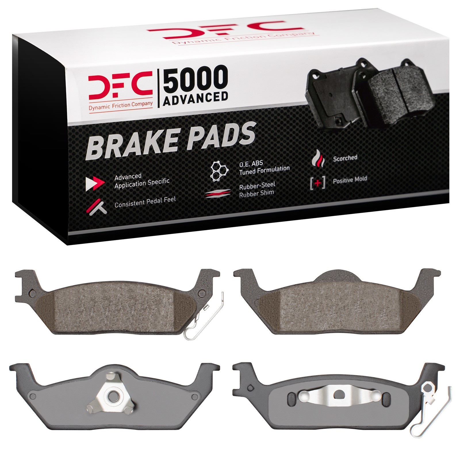 DYN-1552-1012-00 DFC 5000 Advanced Brake Pads - Ceramic - Image 2