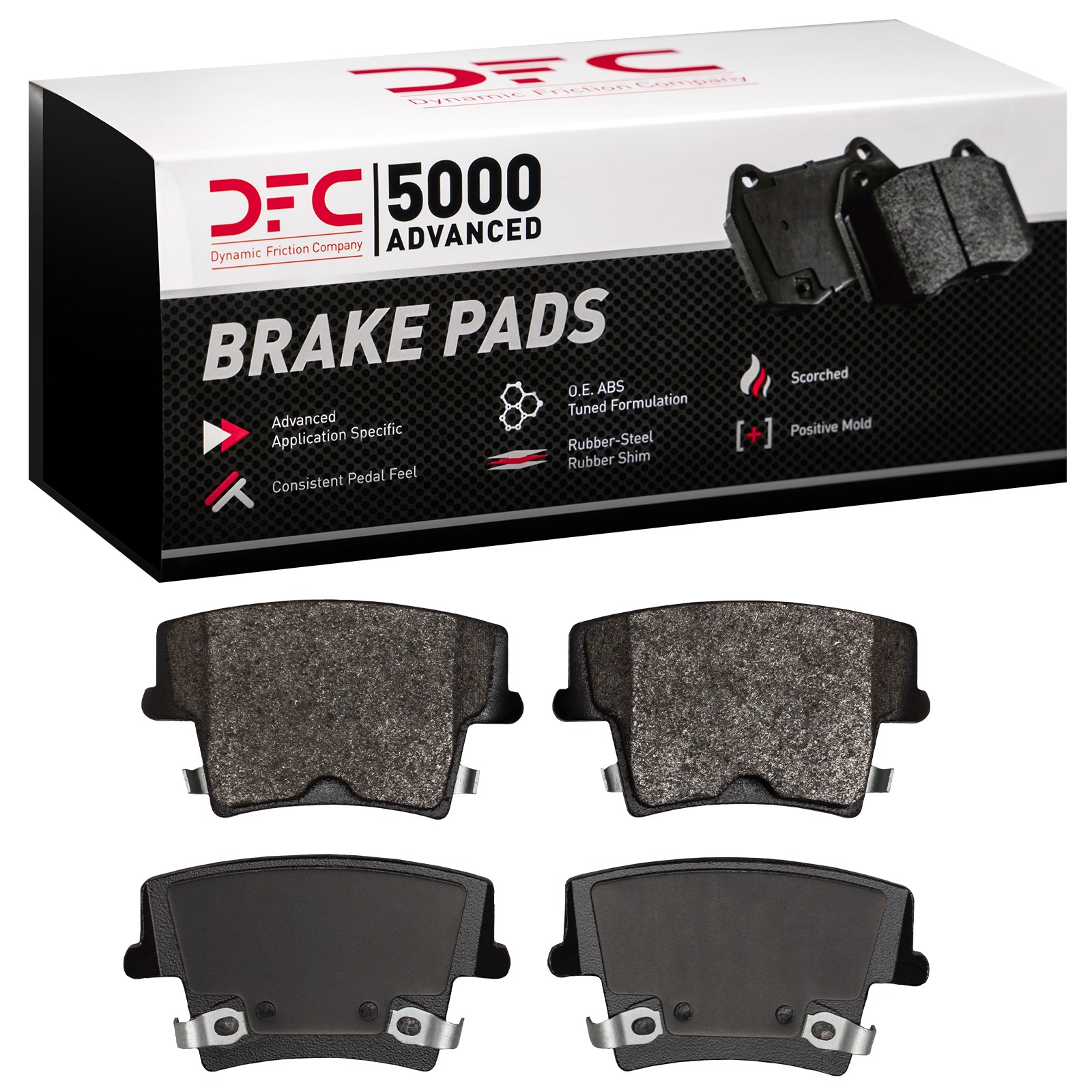 DYN 1552-1057-00 DFC 5000 Advanced Brake Pads - Semi Metallic - Image 2