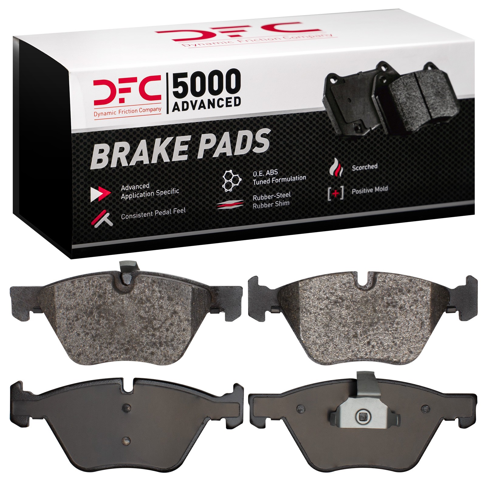 DYN-1552-1061-00 DFC 5000 Advanced Brake Pads - Low Metallic - Image 2