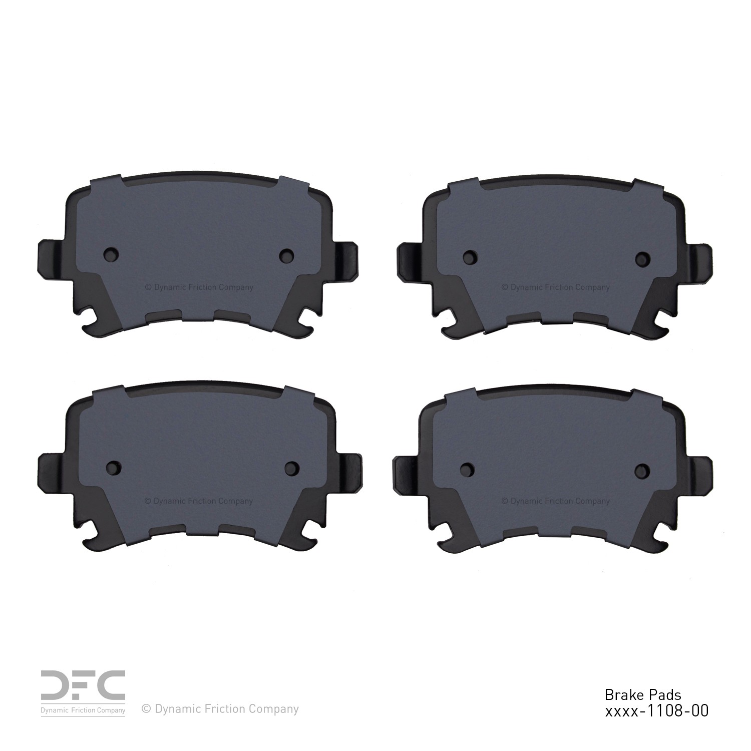 DYN-1552-1108-00 DFC 5000 Advanced Brake Pads - Low Metallic
