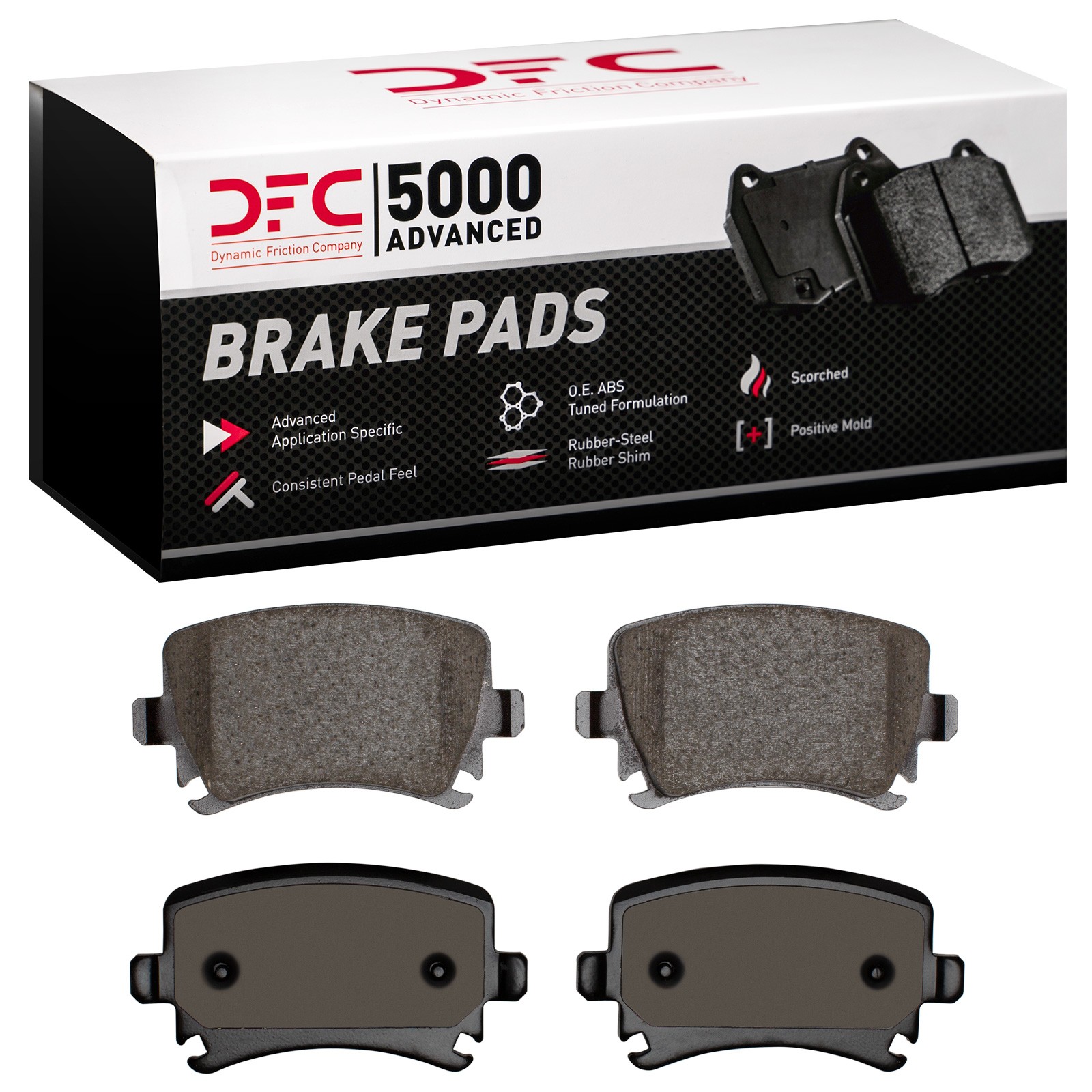 DYN-1552-1108-00 DFC 5000 Advanced Brake Pads - Low Metallic - Image 2
