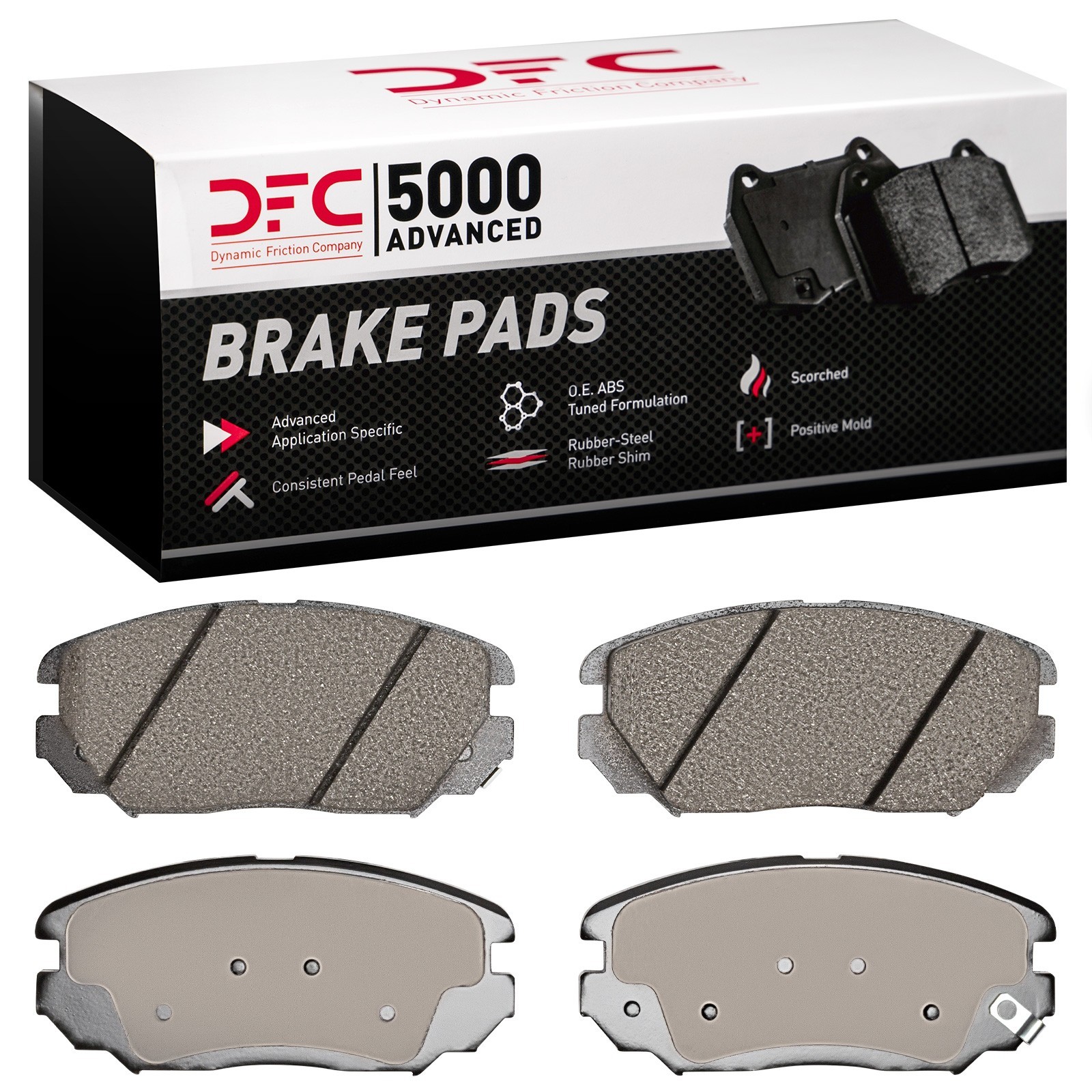 DYN-1552-1125-00 DFC 5000 Advanced Brake Pads - Ceramic - Image 2