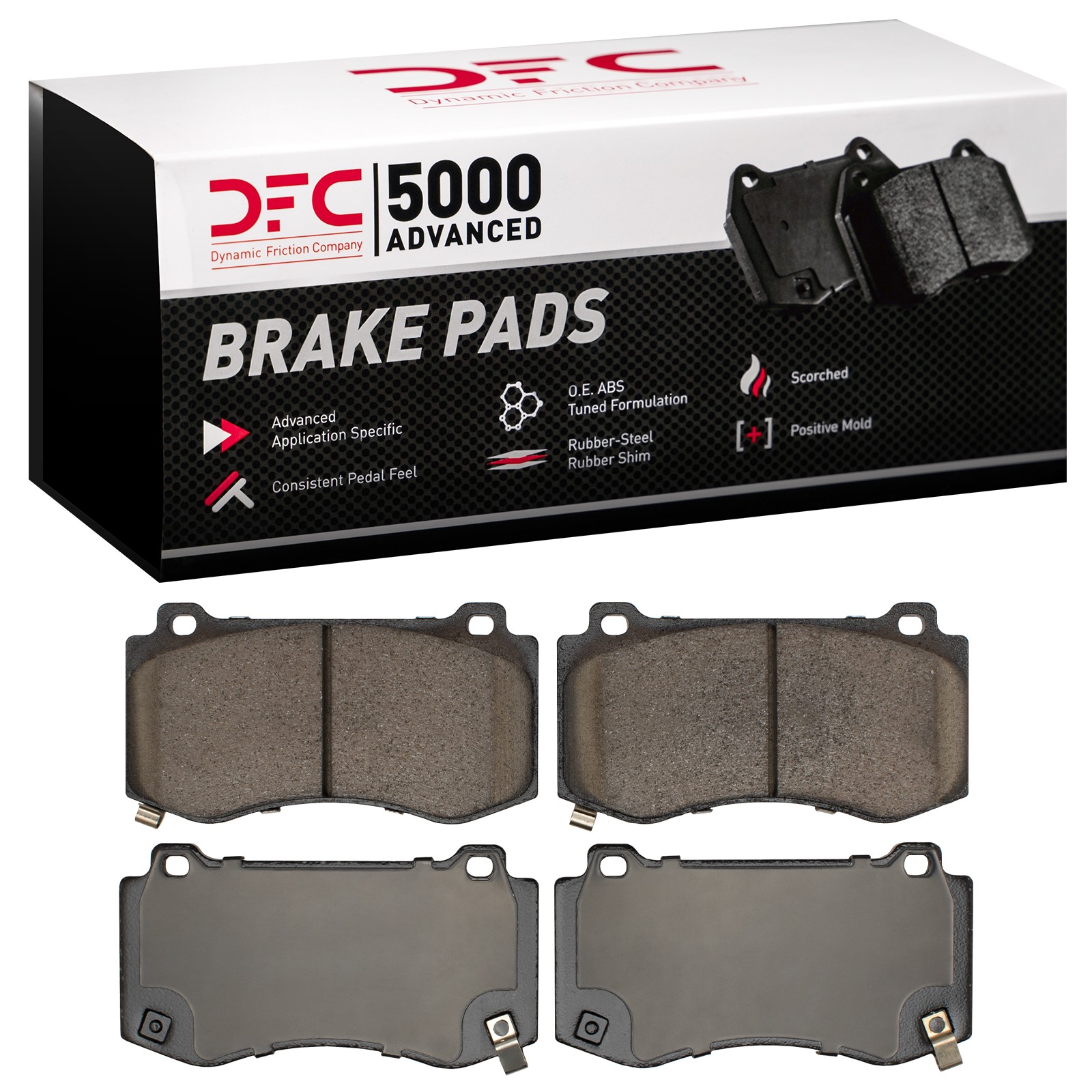 DYN 1552-1149-00 DFC 5000 Advanced Brake Pads - Ceramic - Image 2