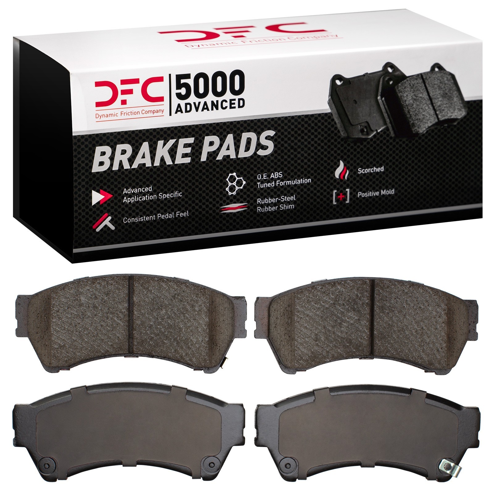DYN-1552-1164-00 DFC 5000 Advanced Brake Pads - Ceramic - Image 2