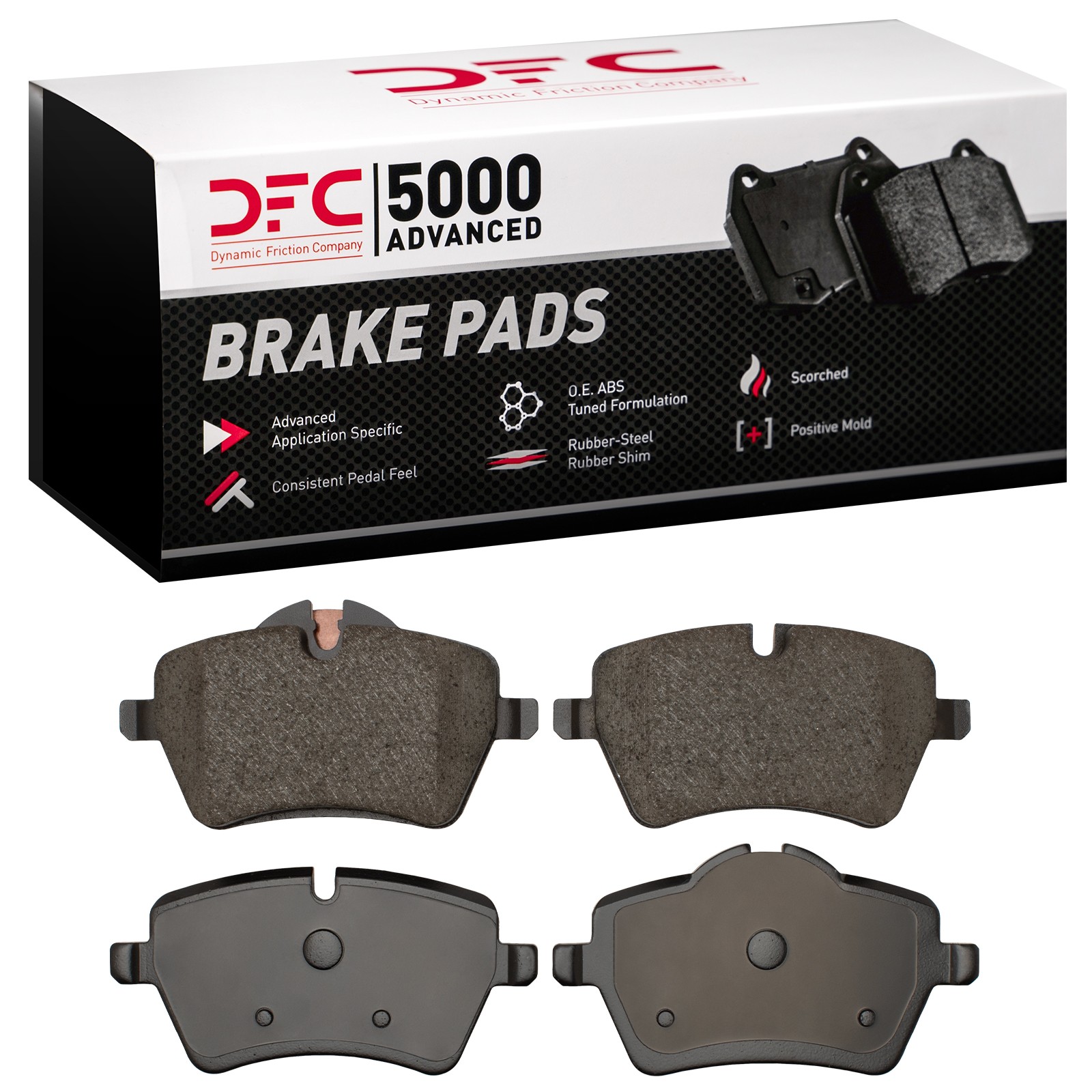 DYN 1552-1204-00 DFC 5000 Advanced Brake Pads - Ceramic - Image 2