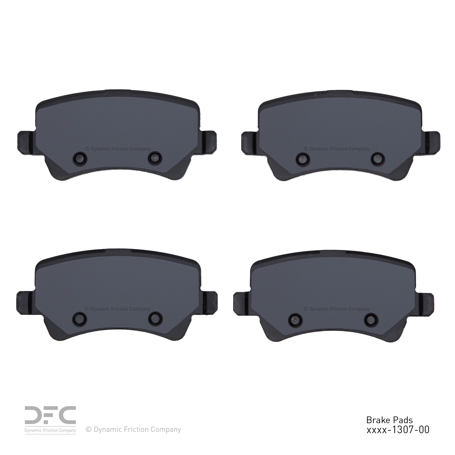 DYN-1552-1307-00 DFC 5000 Advanced Brake Pads - Low Metallic