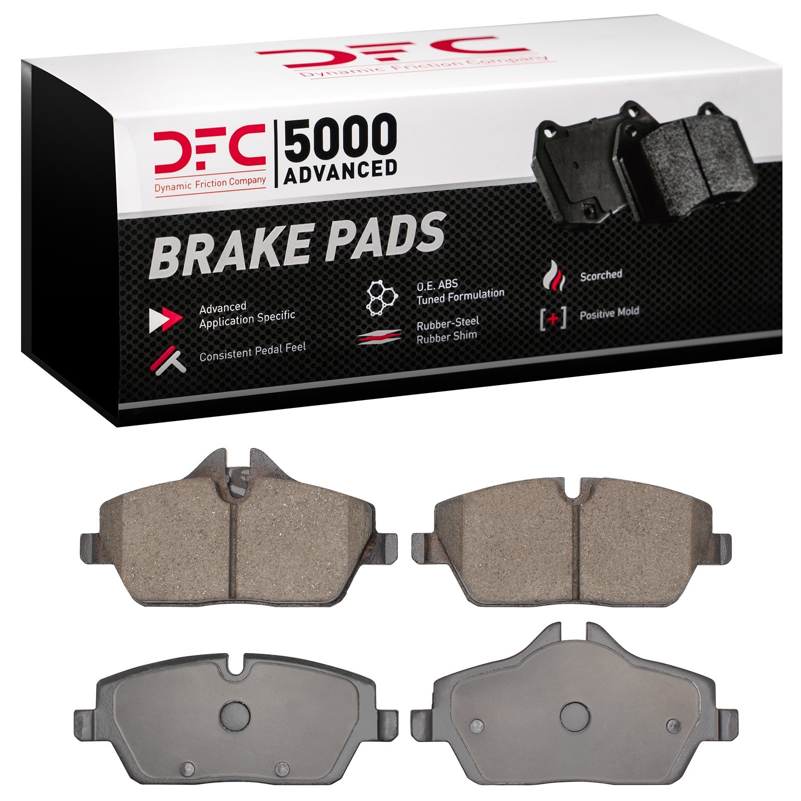 DYN-1552-1308-00 DFC 5000 Advanced Brake Pads - Ceramic - Image 2