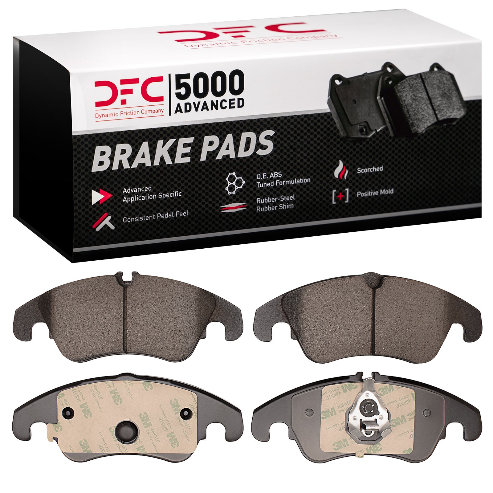 DYN 1552-1322-00 DFC 5000 Advanced Brake Pads - Ceramic - Image 2