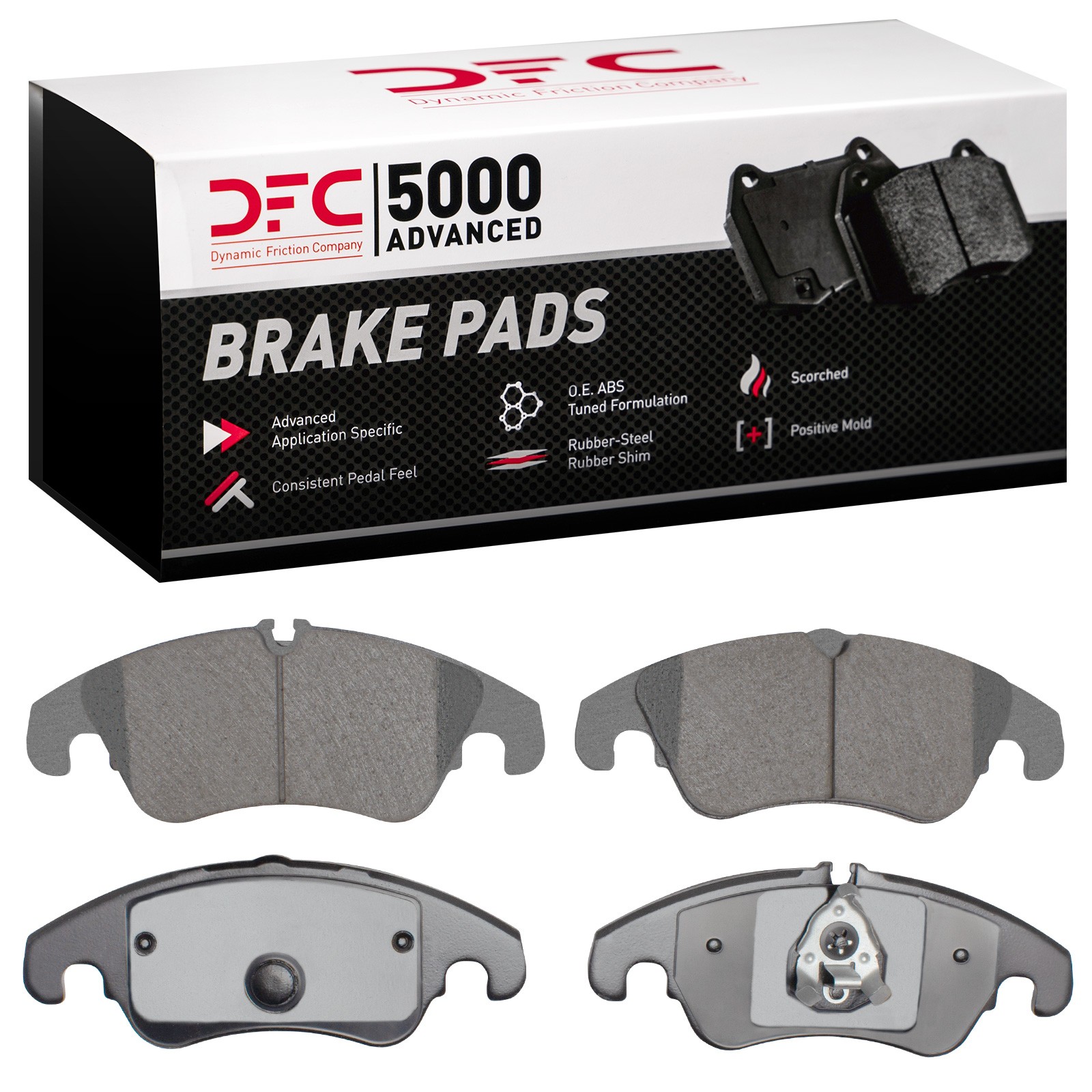 DYN 1552-1322-10 DFC 5000 Advanced Brake Pads - Ceramic - Image 2
