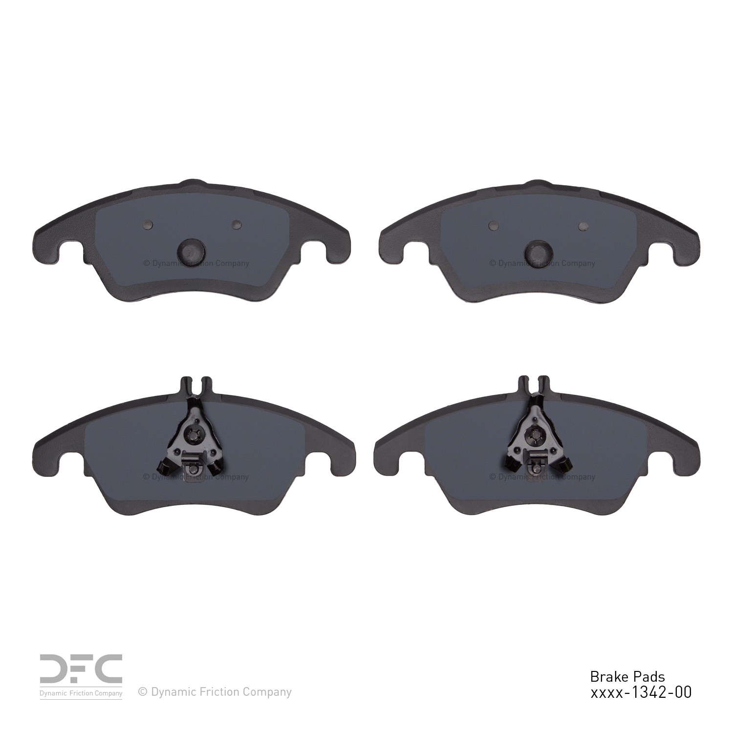 DYN 1552-1342-00 DFC 5000 Advanced Brake Pads - Low Metallic