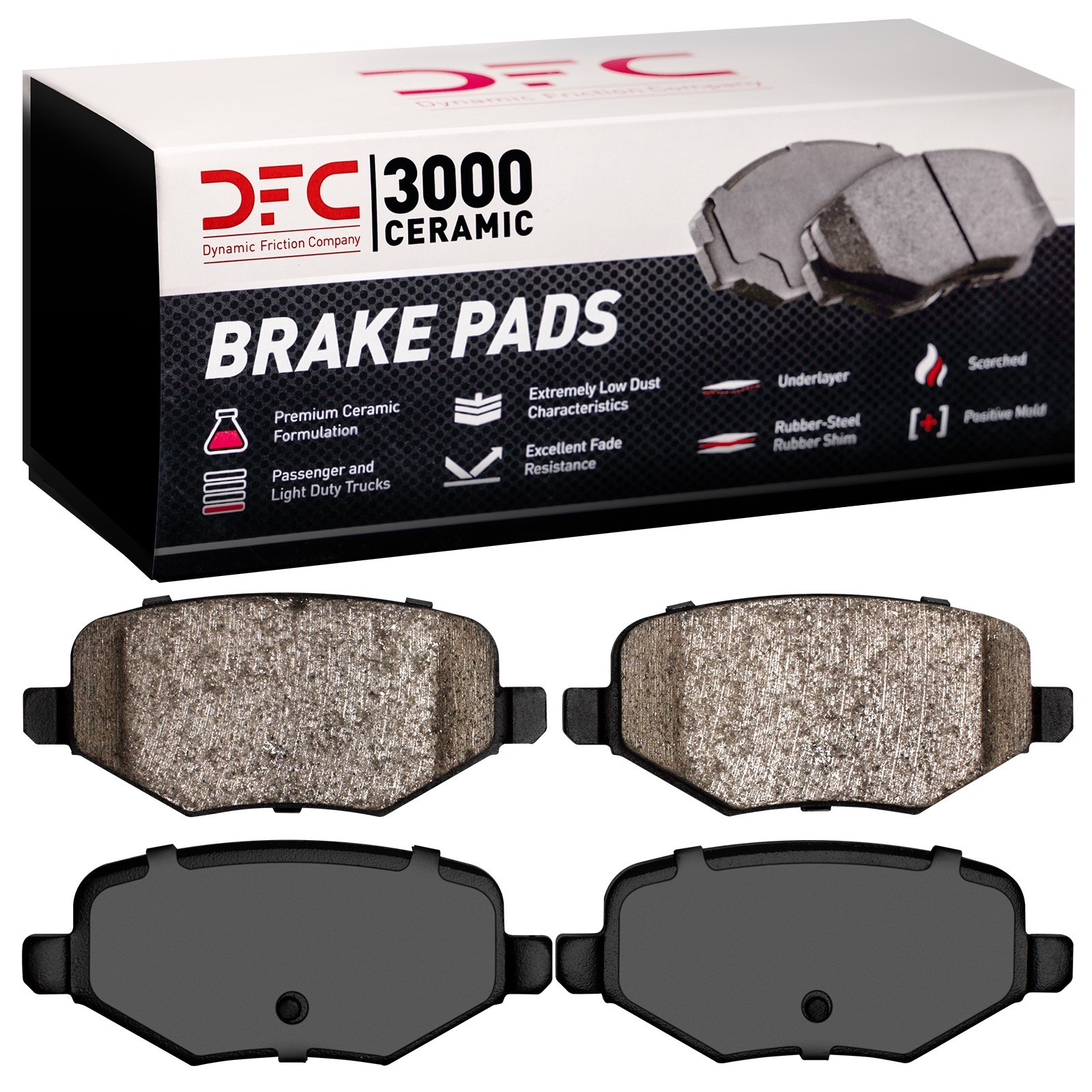 DYN-1552-1377-00 DFC 5000 Advanced Brake Pads - Ceramic - Image 2