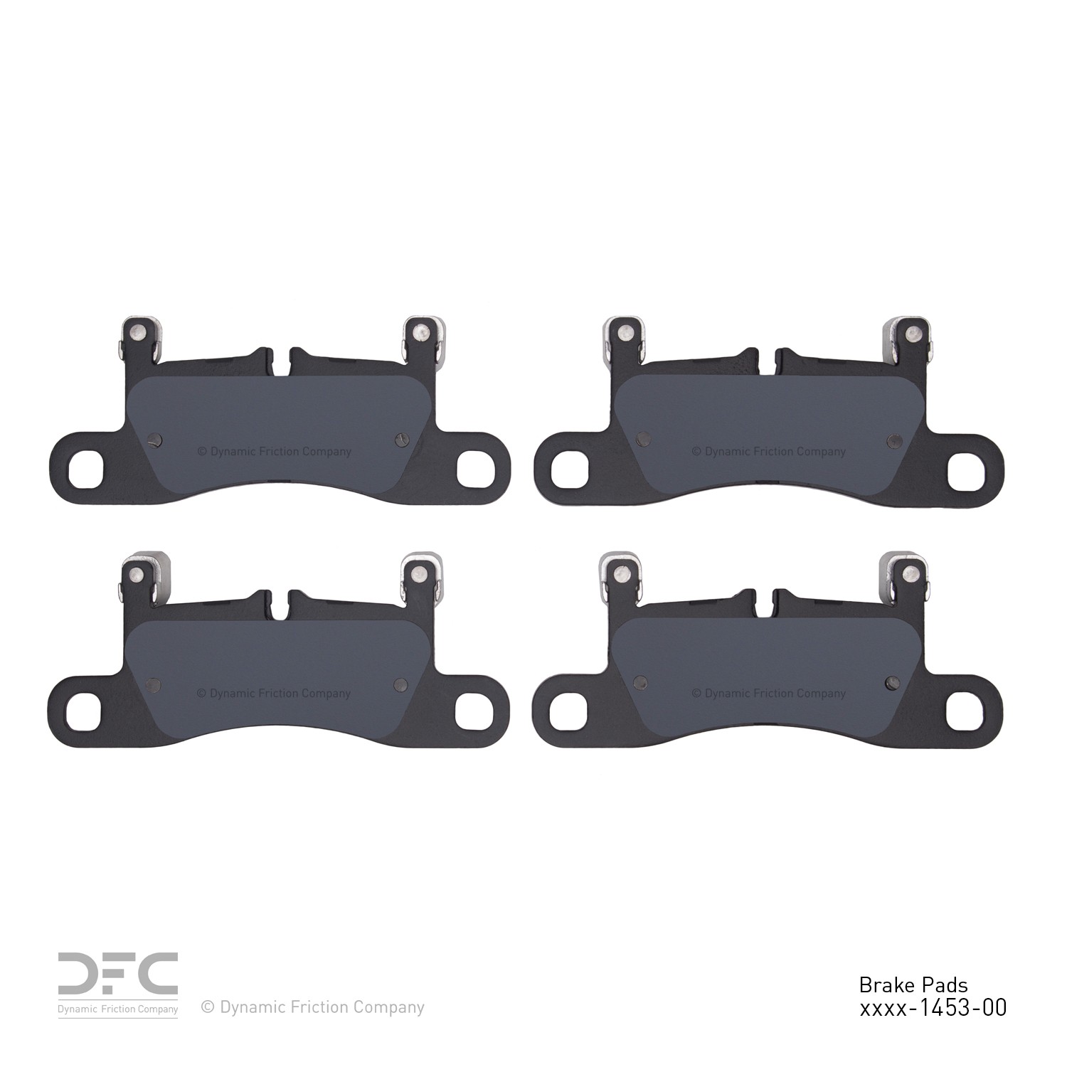 DYN 1552-1453-00 DFC 5000 Advanced Brake Pads - Low Metallic