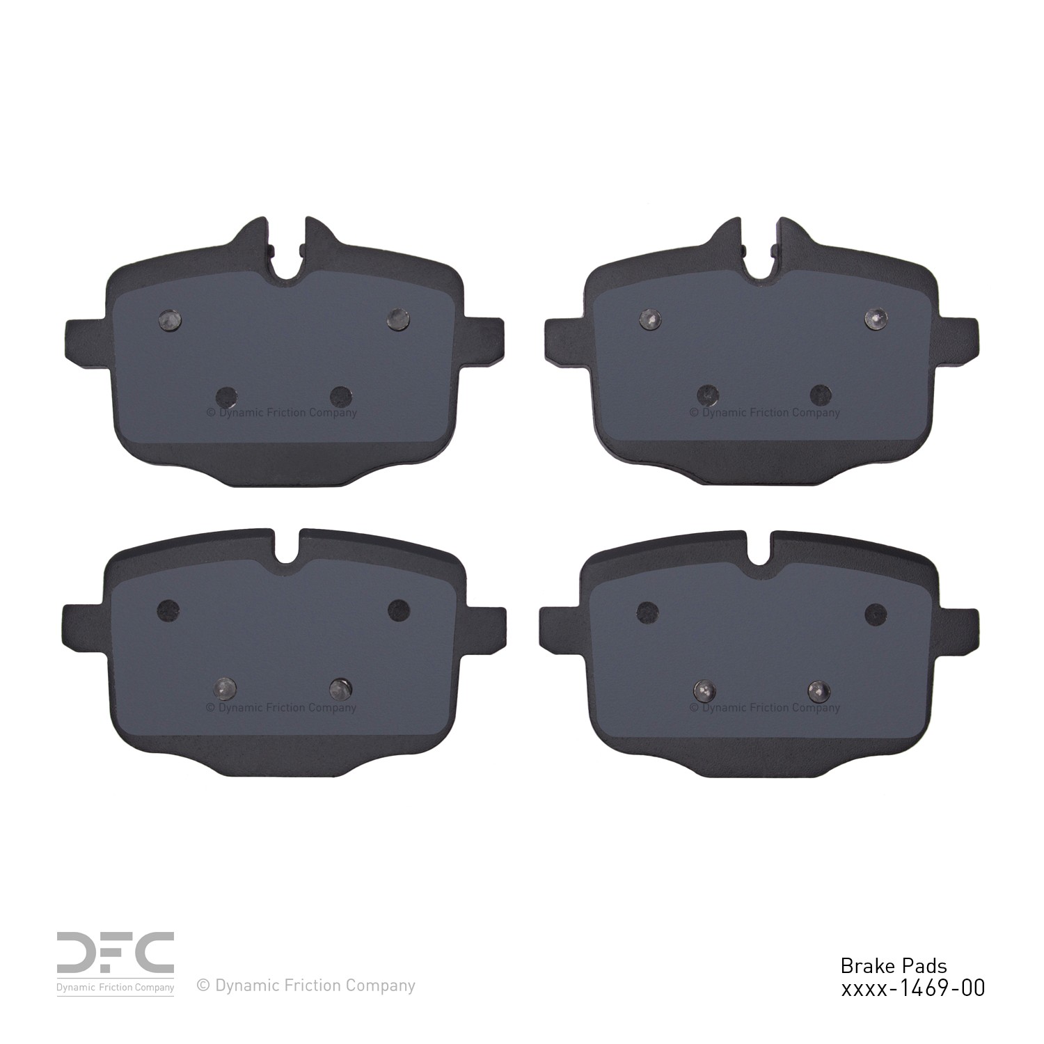 DYN 1552-1469-00 DFC 5000 Advanced Brake Pads - Low Metallic