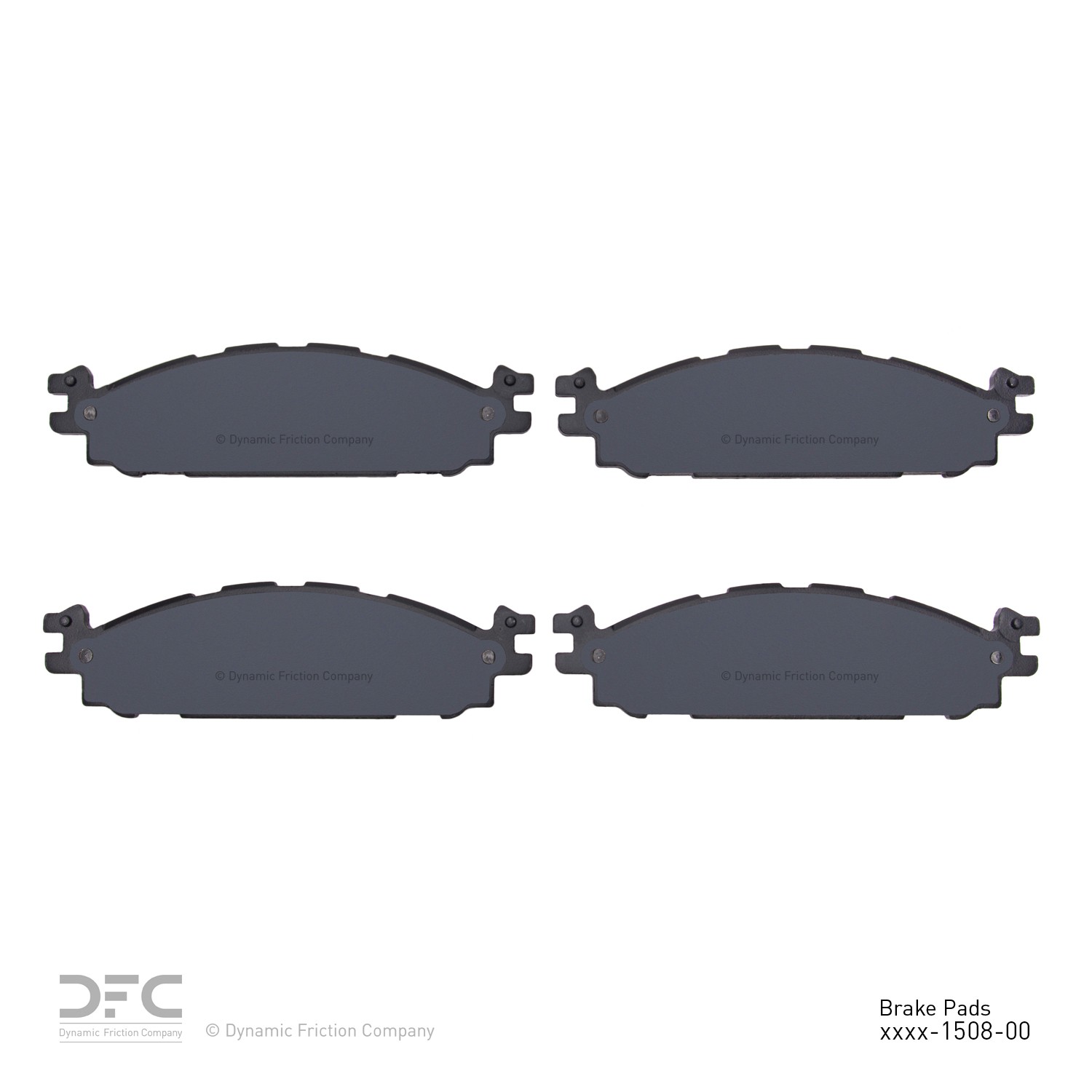 DYN-1552-1508-00 DFC 5000 Advanced Brake Pads - Ceramic