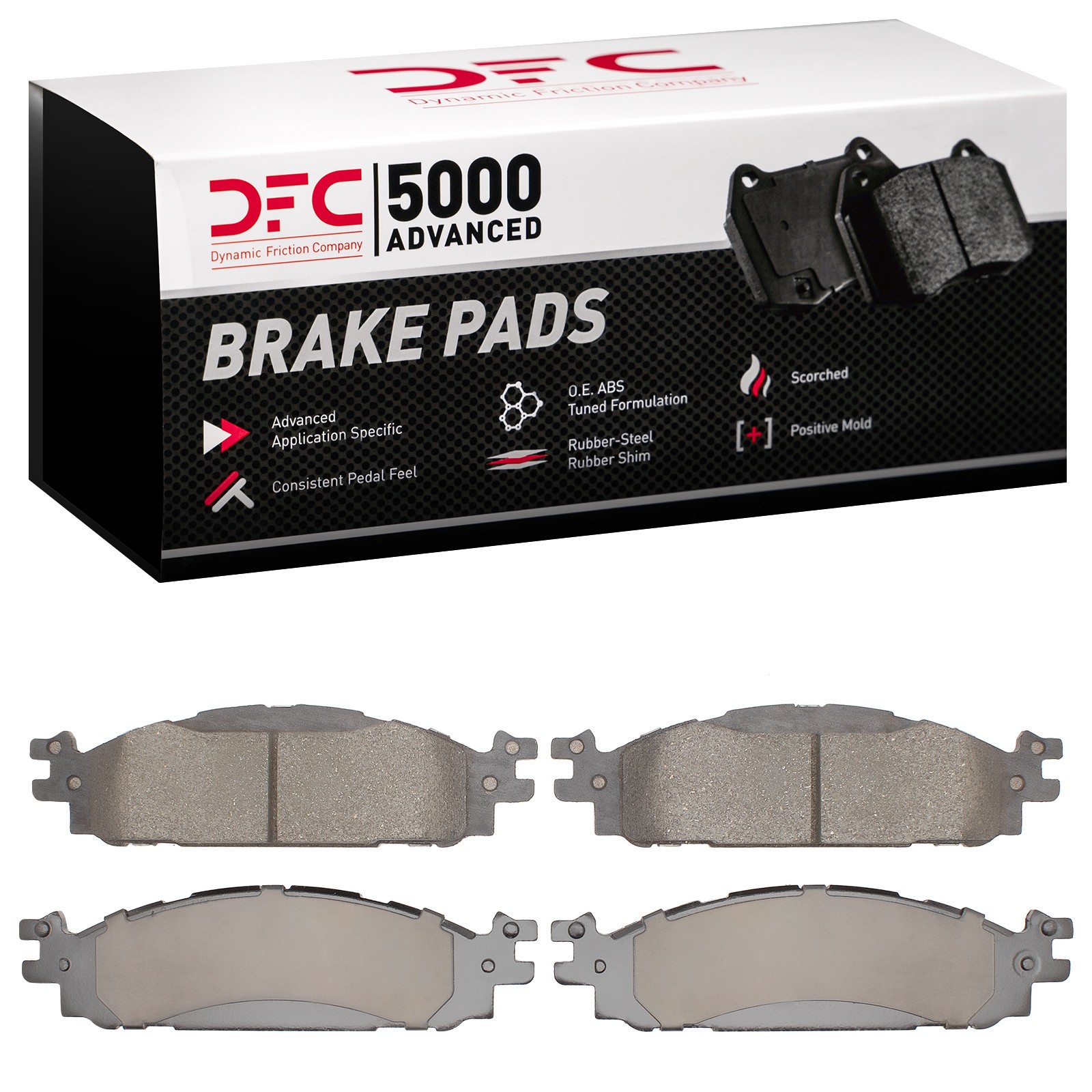 DYN-1552-1508-00 DFC 5000 Advanced Brake Pads - Ceramic - Image 2