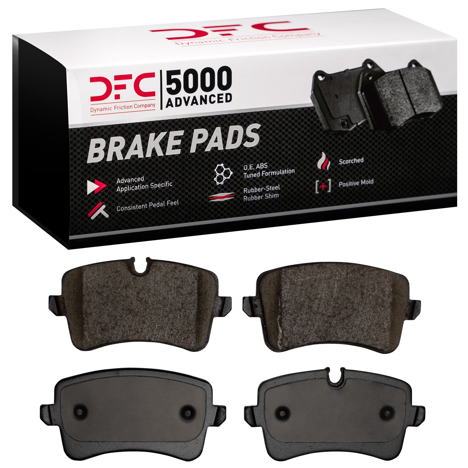DYN 1552-1547-00 DFC 5000 Advanced Brake Pads - Ceramic - Image 2