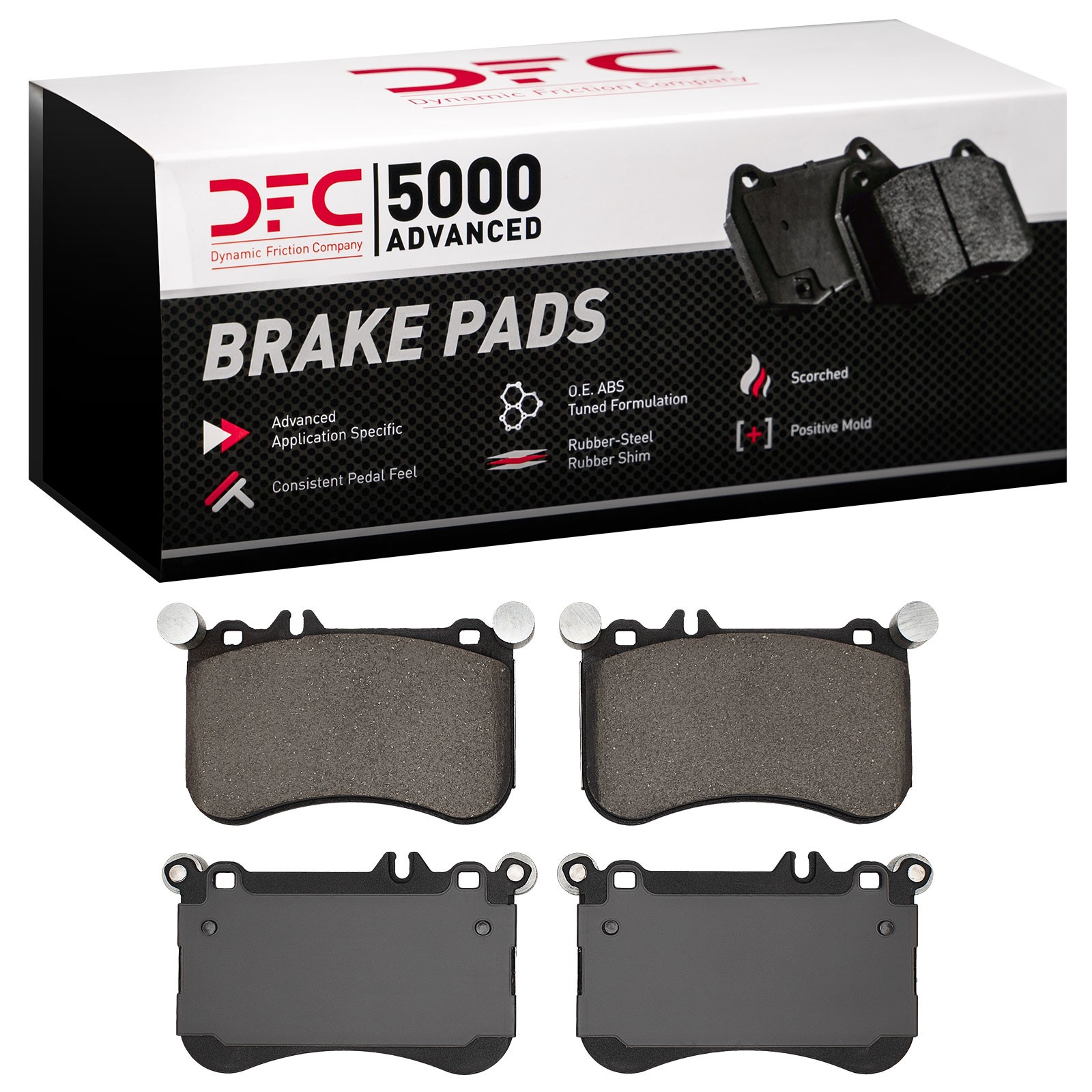 DYN-1552-1634-00 DFC 5000 Advanced Brake Pads - Ceramic - Image 2