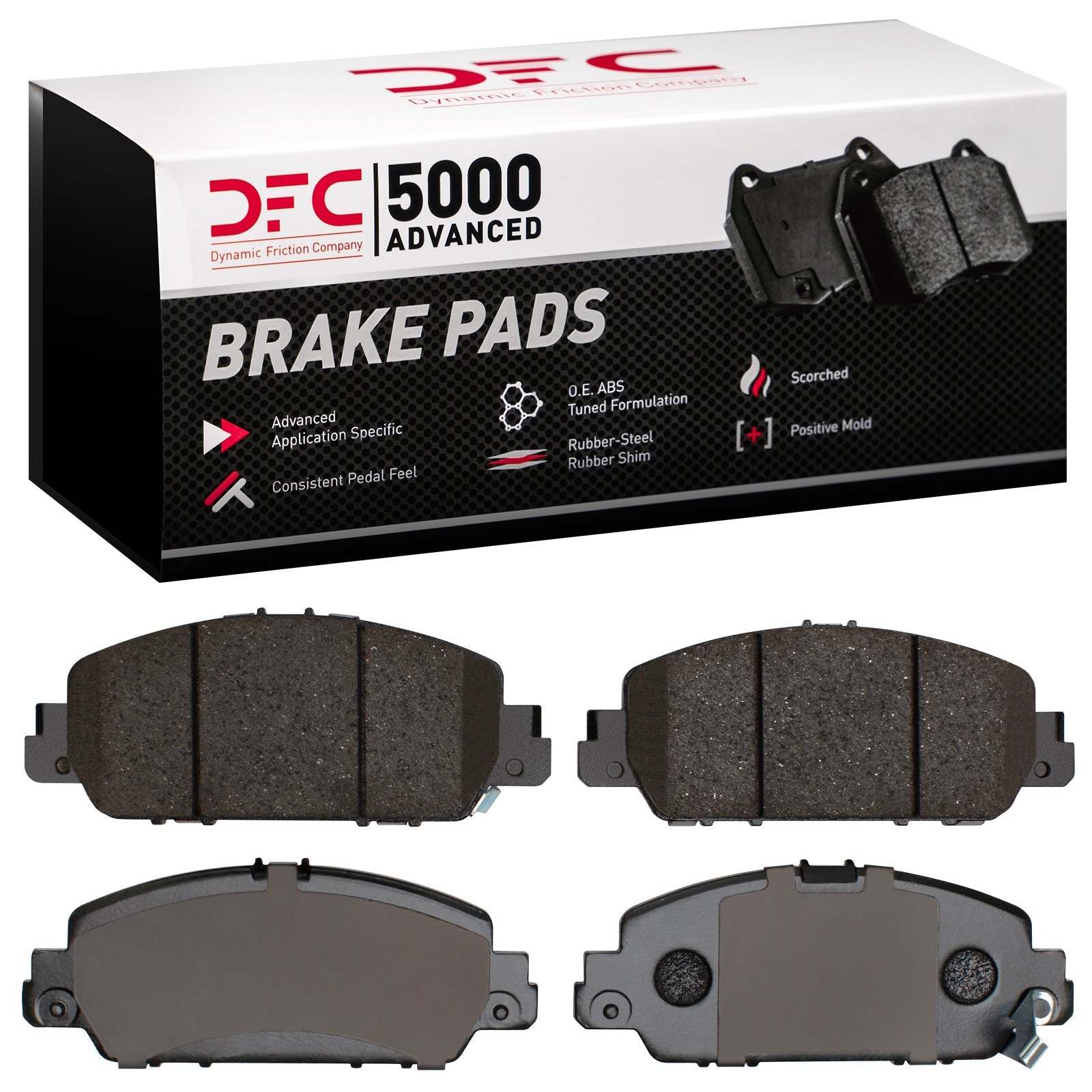 DYN-1552-1654-00 DFC 5000 Advanced Brake Pads - Ceramic - Image 2