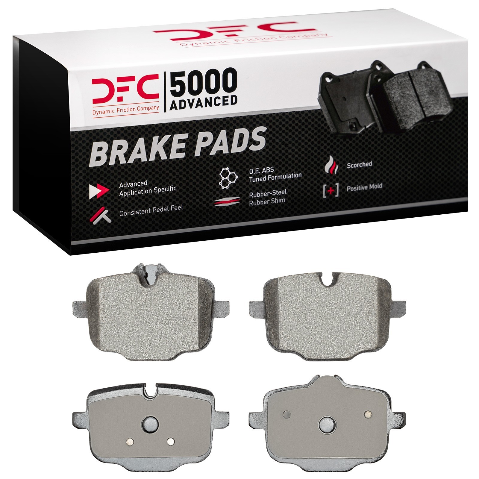 DYN-1552-1850-00 DFC 5000 Advanced Brake Pads - Low Metallic - Image 2