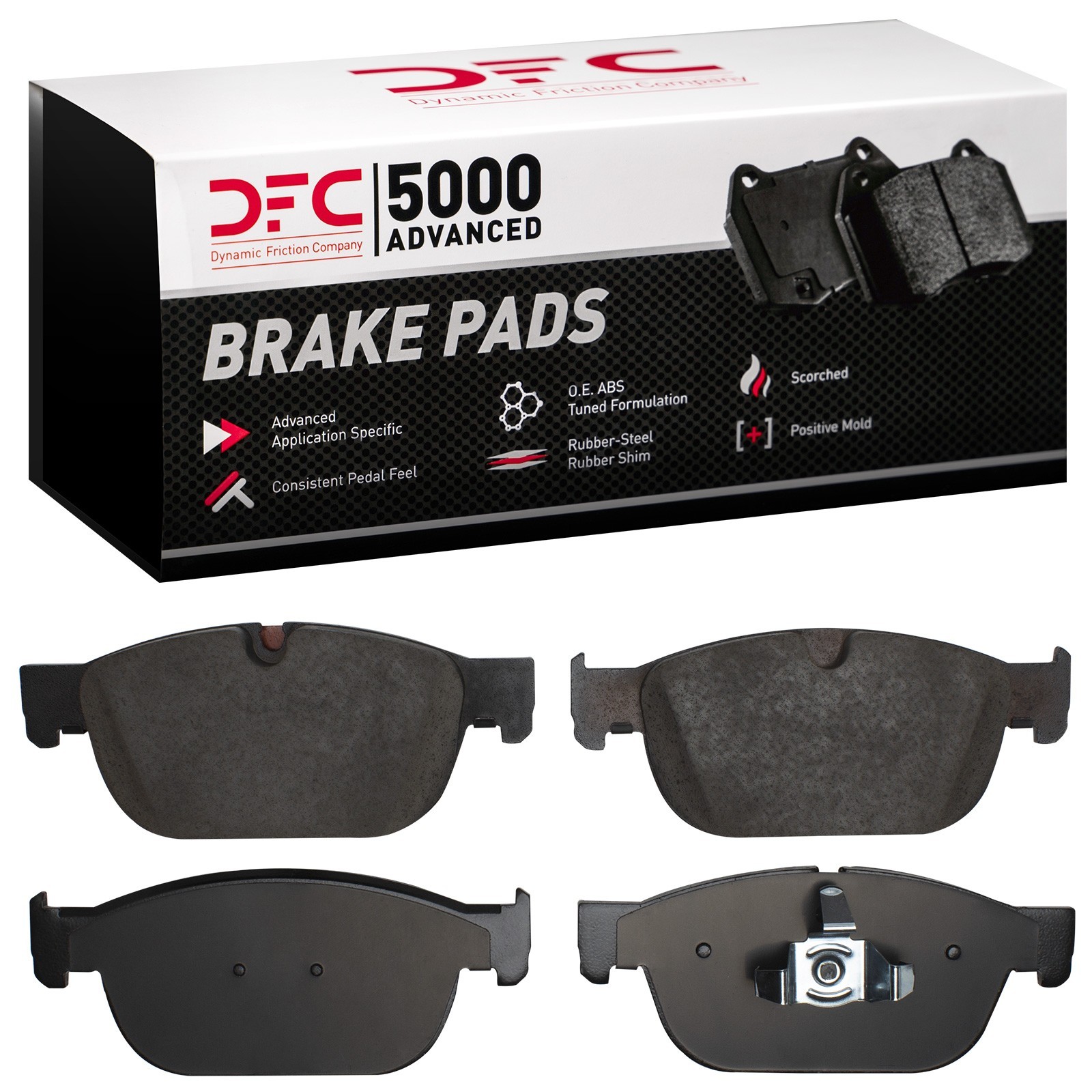 DYN 1552-1865-00 DFC 5000 Advanced Brake Pads - Ceramic - Image 2