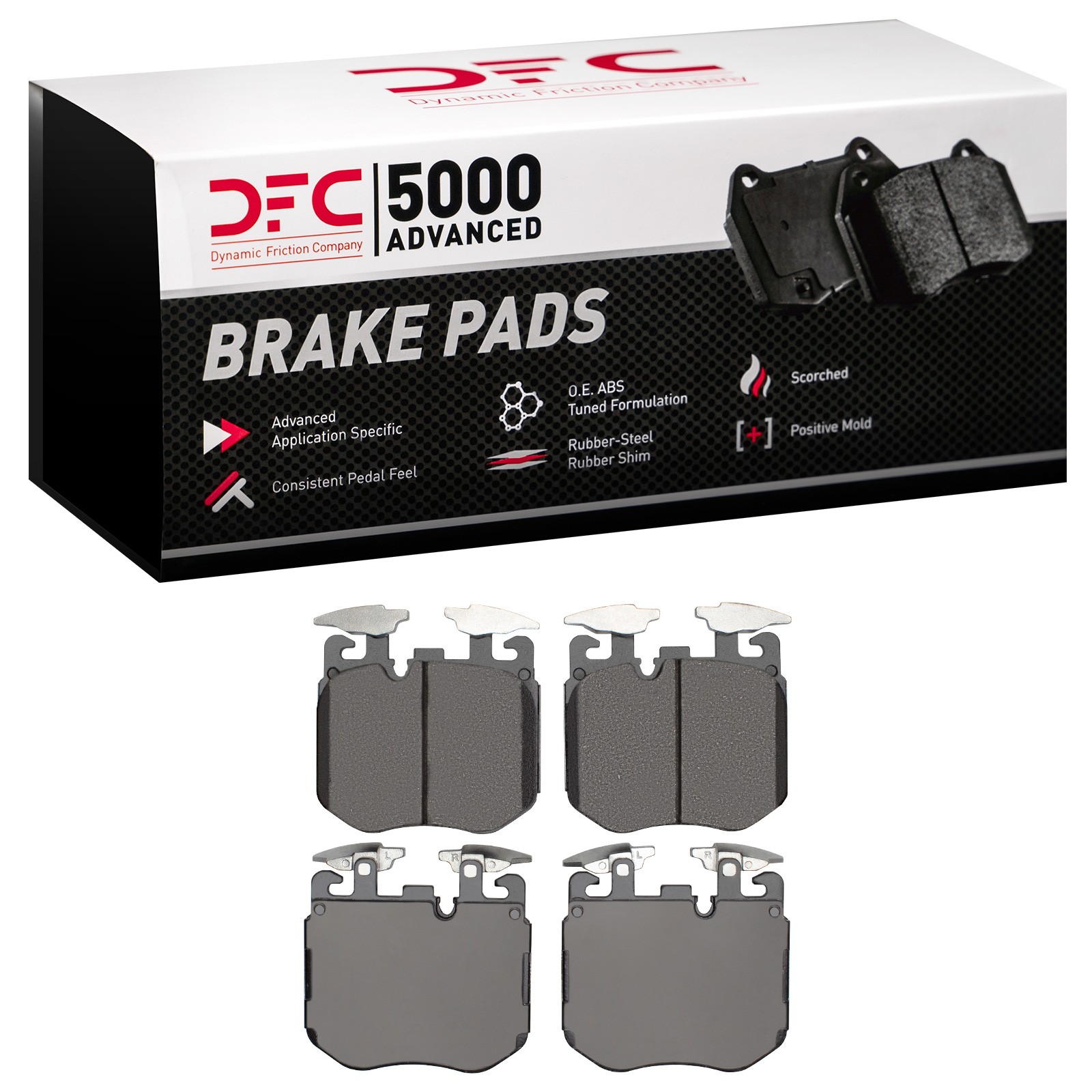 DYN-1552-1868-00 DFC 5000 Advanced Brake Pads - Low Metallic - Image 2