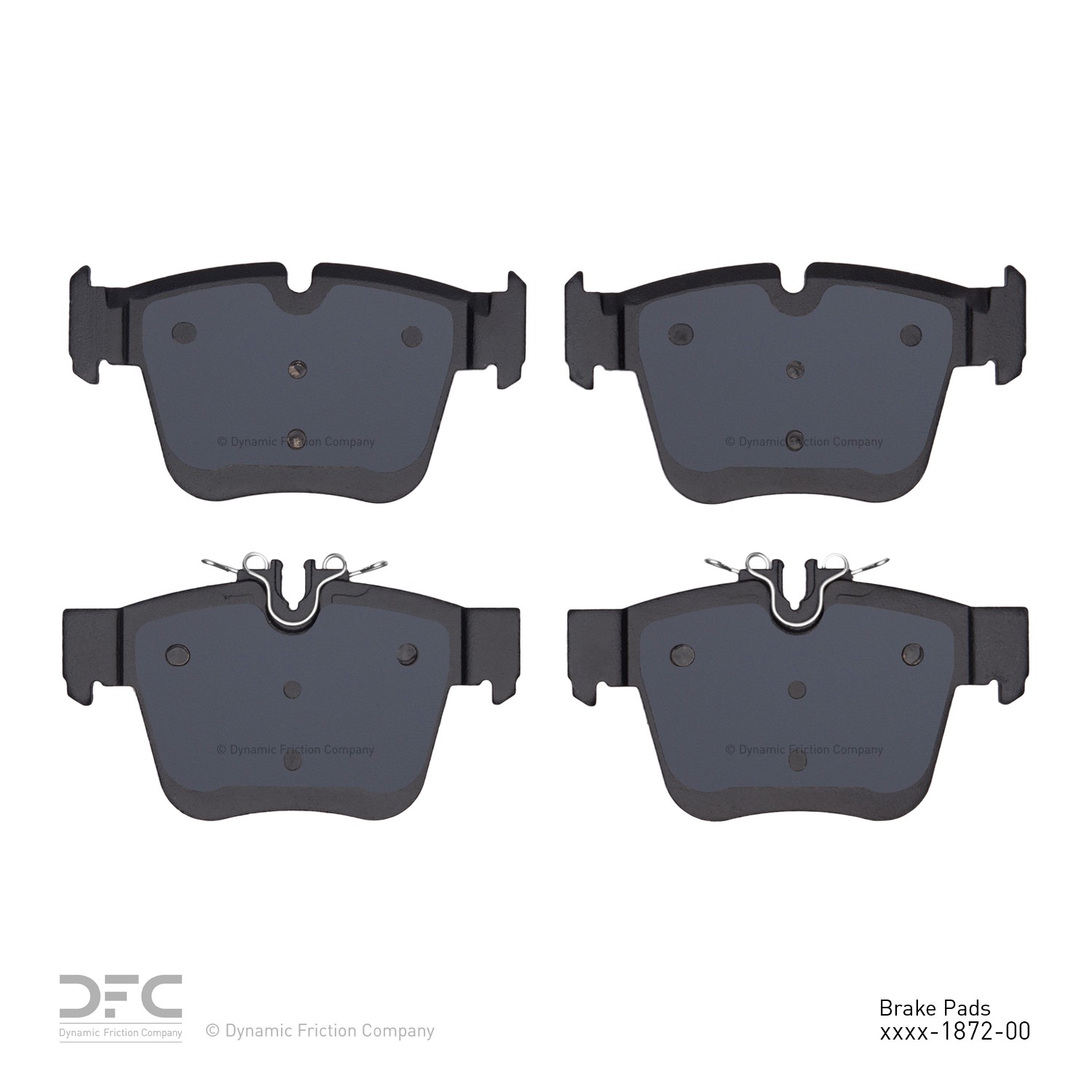 DYN 1552-1872-00 DFC 5000 Advanced Brake Pads - Low Metallic