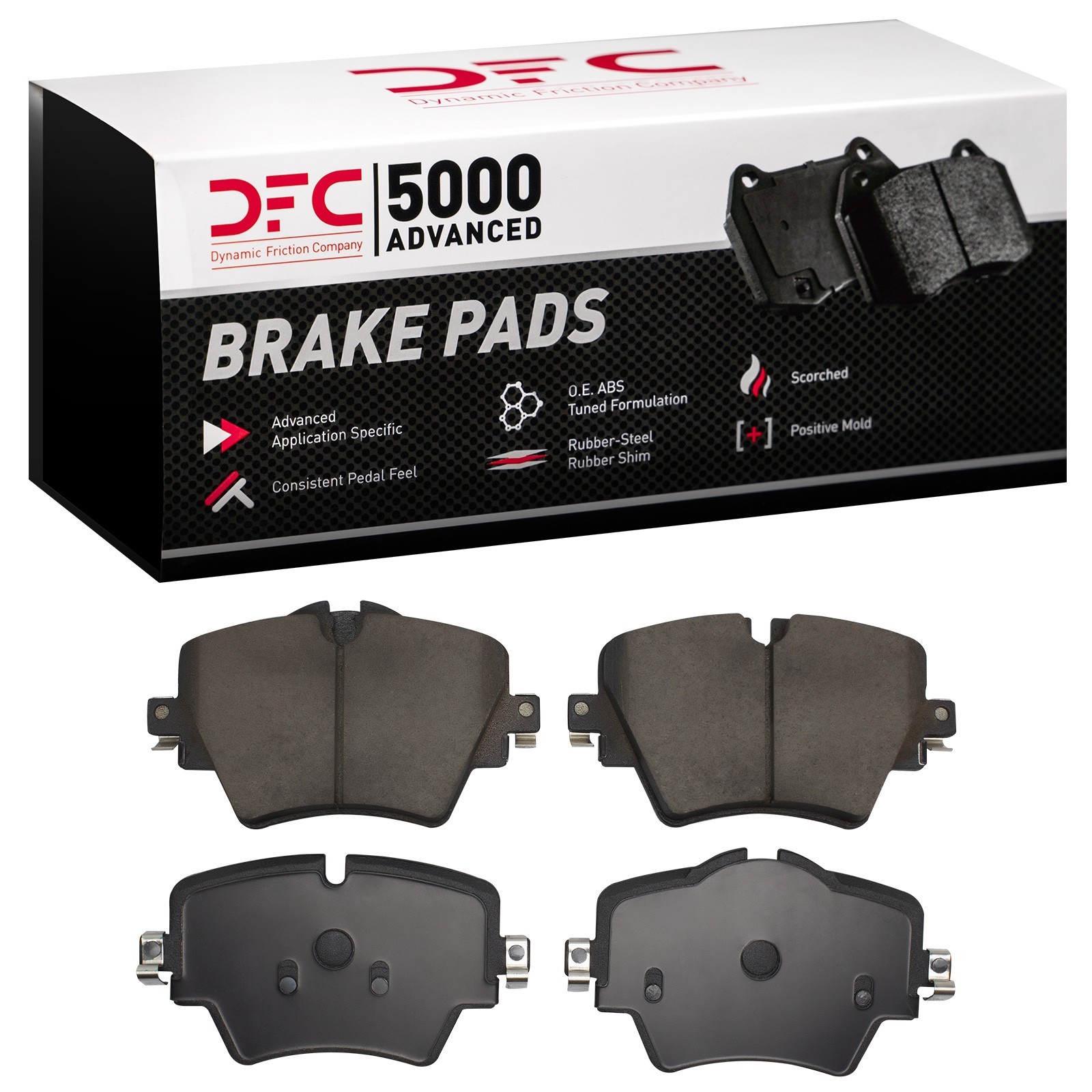 DYN-1552-1892-00 DFC 5000 Advanced Brake Pads - Low Metallic - Image 2