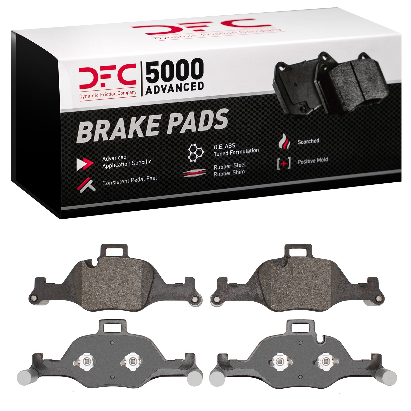 DYN-1552-2060-00 DFC 5000 Advanced Brake Pads - Low Metallic - Image 2
