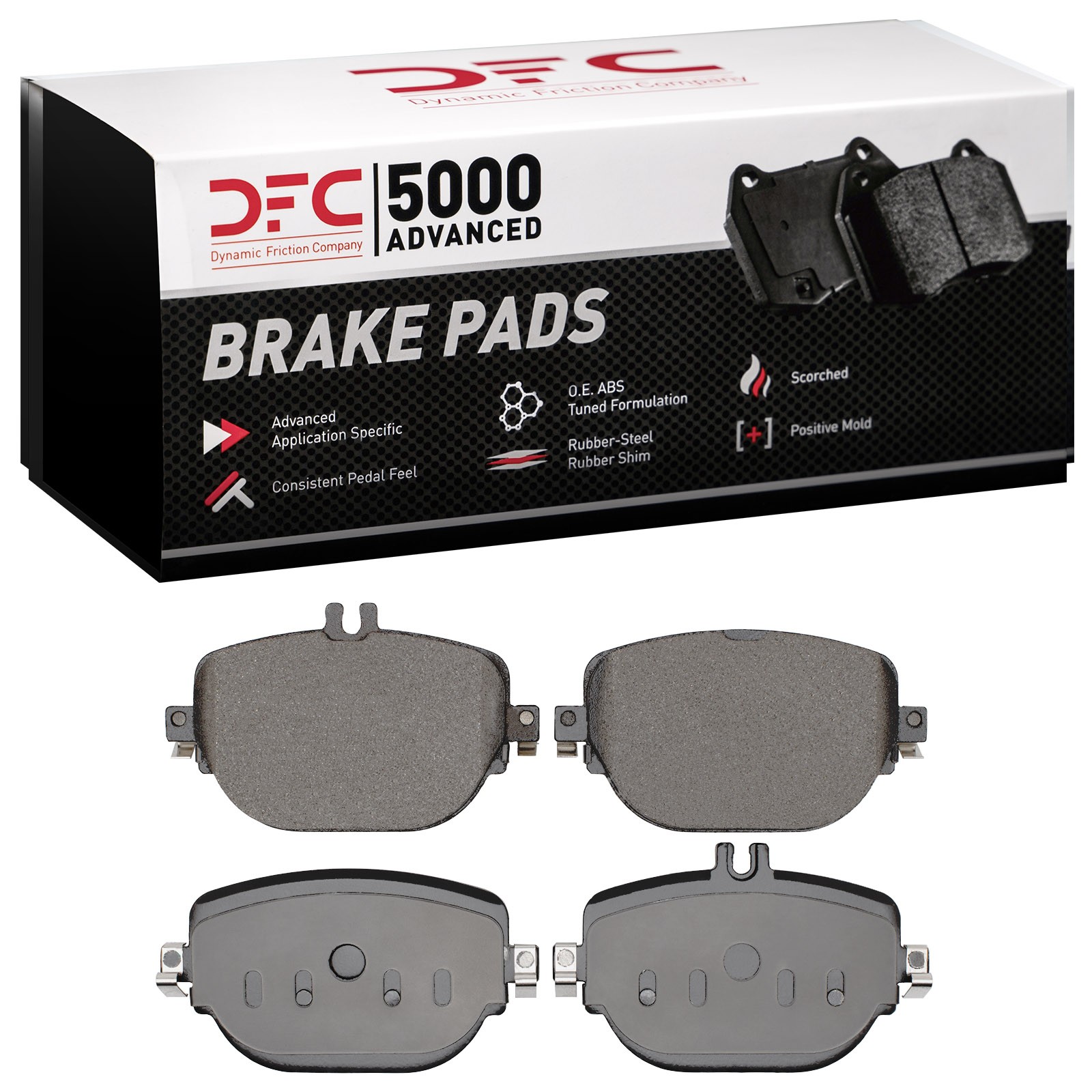 DYN 1552-2193-00 DFC 5000 Advanced Brake Pads - Low Metallic - Image 2
