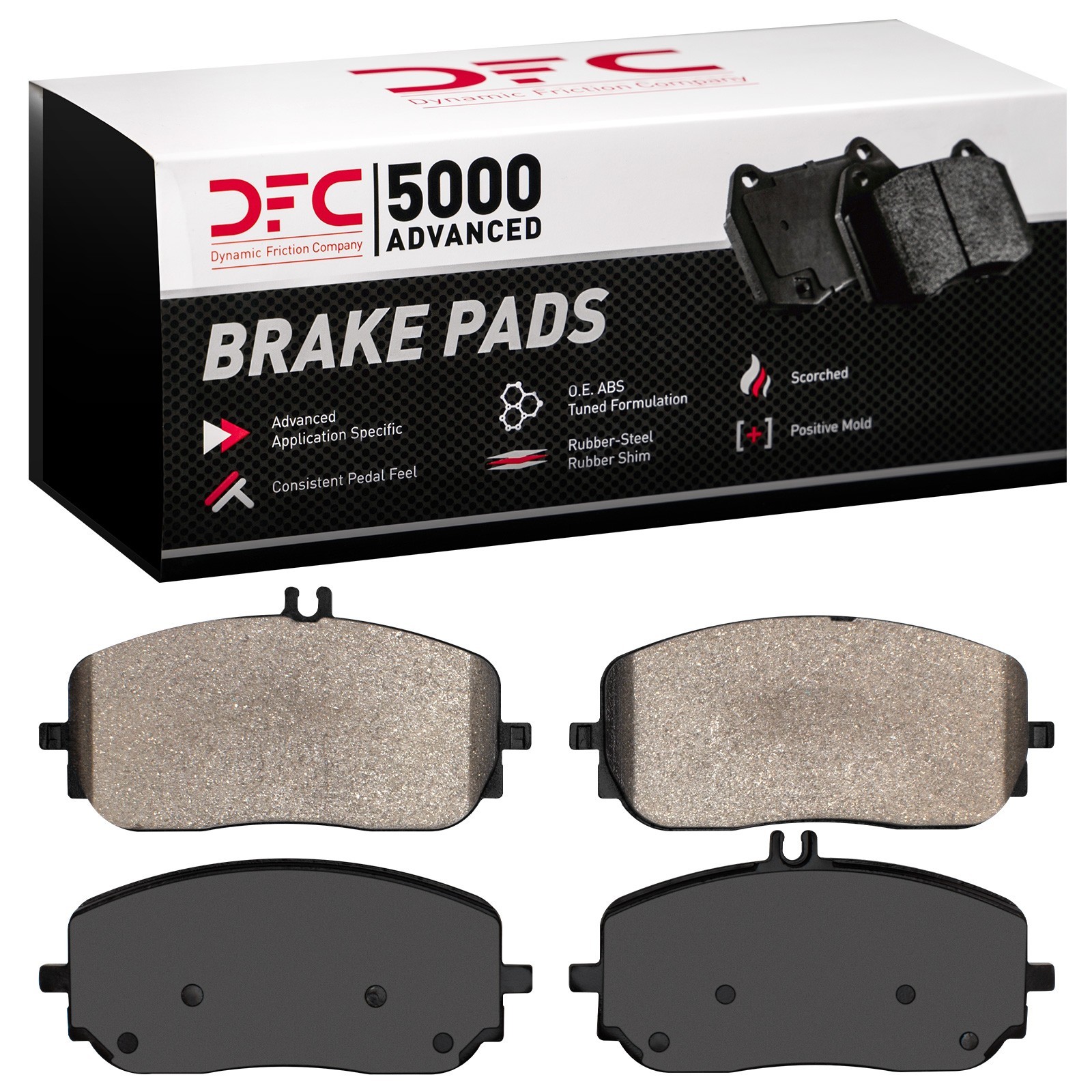 DYN-1552-2209-00 DFC 5000 Advanced Brake Pads - Ceramic - Image 2