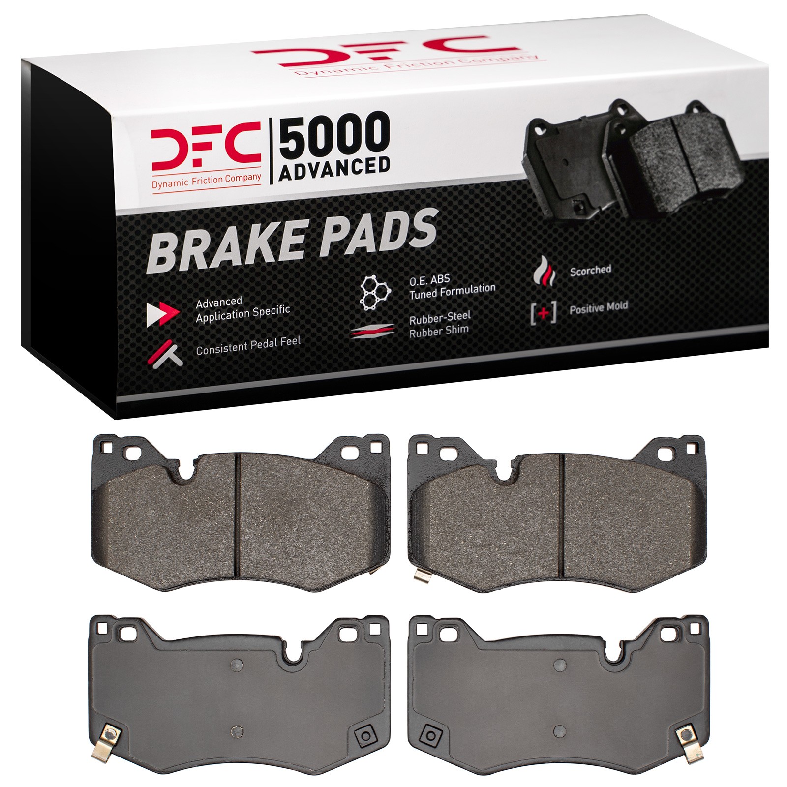 DYN 1552-2312-00 DFC 5000 Advanced Brake Pads - Low Metallic - Image 3