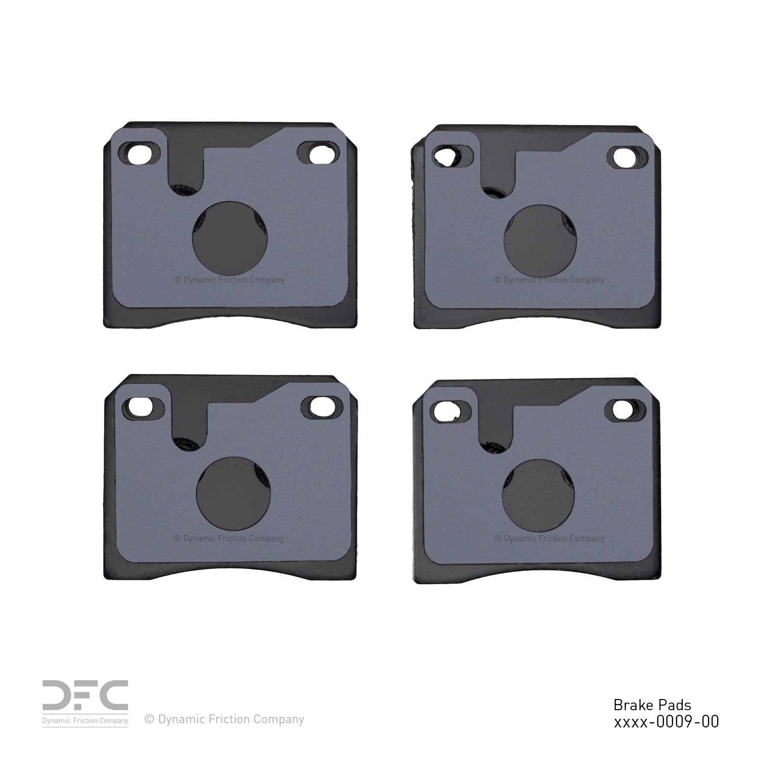 DYN 1600-0009-00 DFC EURO 5000 Ceramic Brake Pads