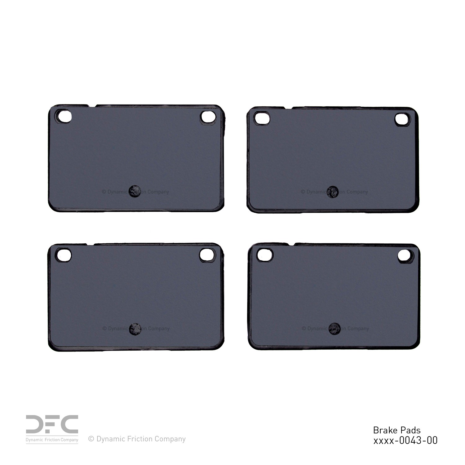 DYN-1600-0043-00 DFC EURO 5000 Ceramic Brake Pads