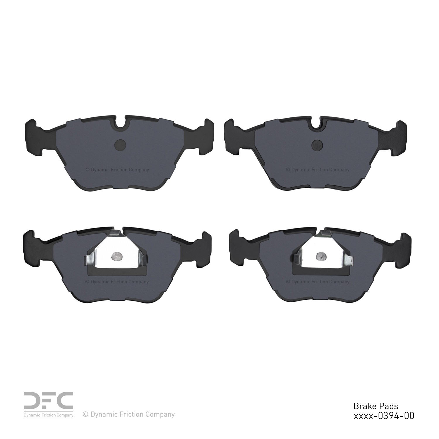 DYN 1600-0394-00 DFC EURO 5000 Ceramic Brake Pads