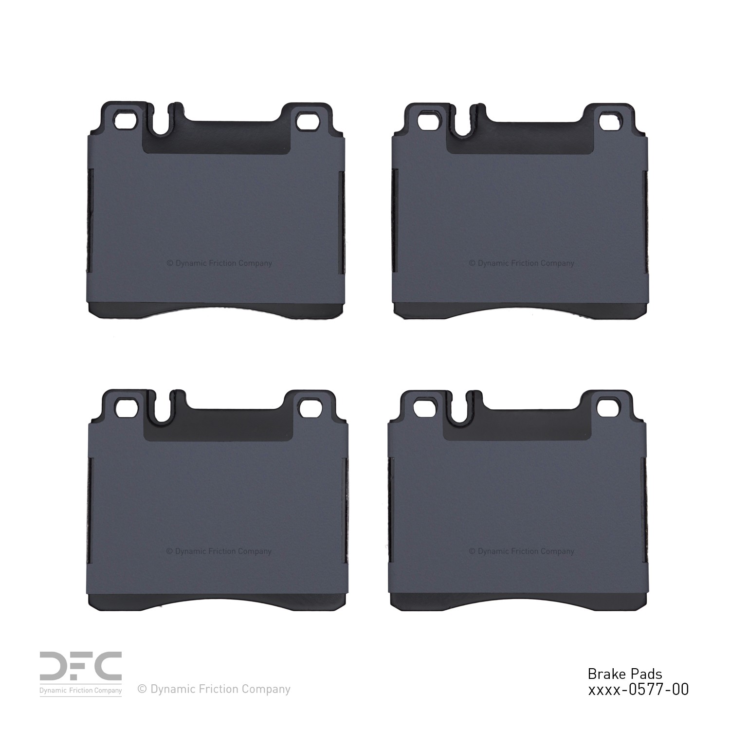 DYN-1600-0577-00 DFC EURO 5000 Ceramic Brake Pads