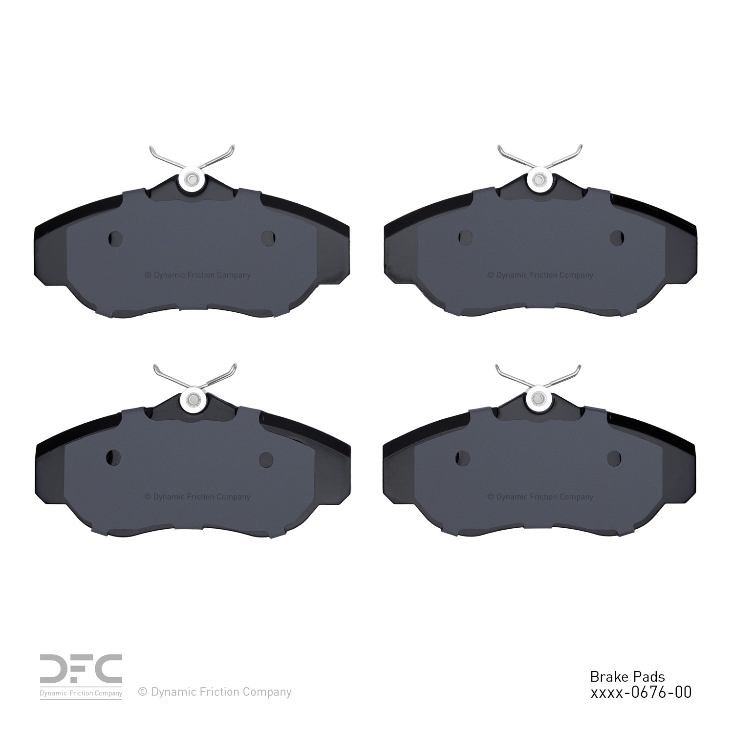 DYN 1600-0676-00 DFC EURO 5000 Ceramic Brake Pads