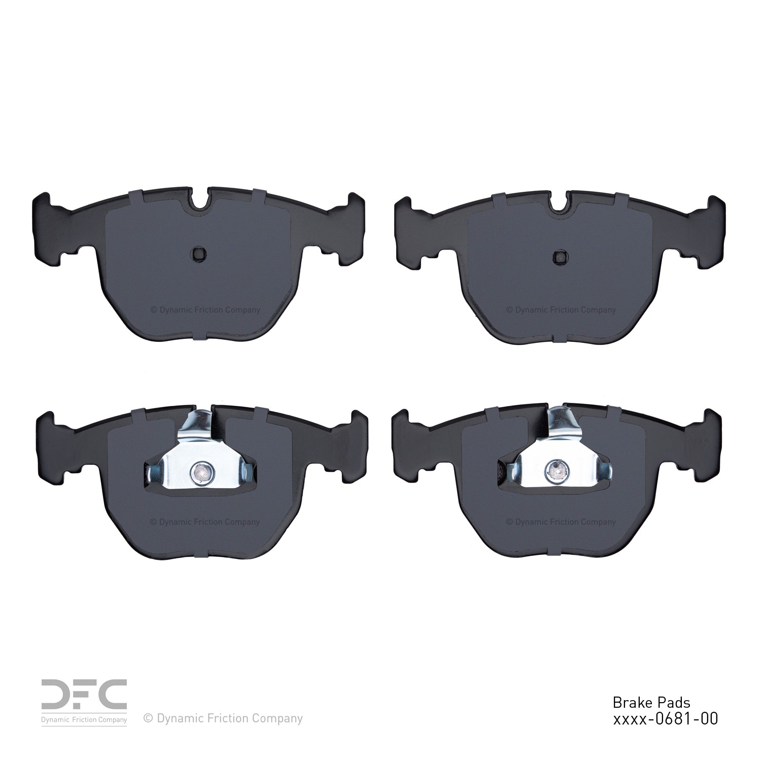 DYN-1600-0681-00 DFC EURO 5000 Ceramic Brake Pads