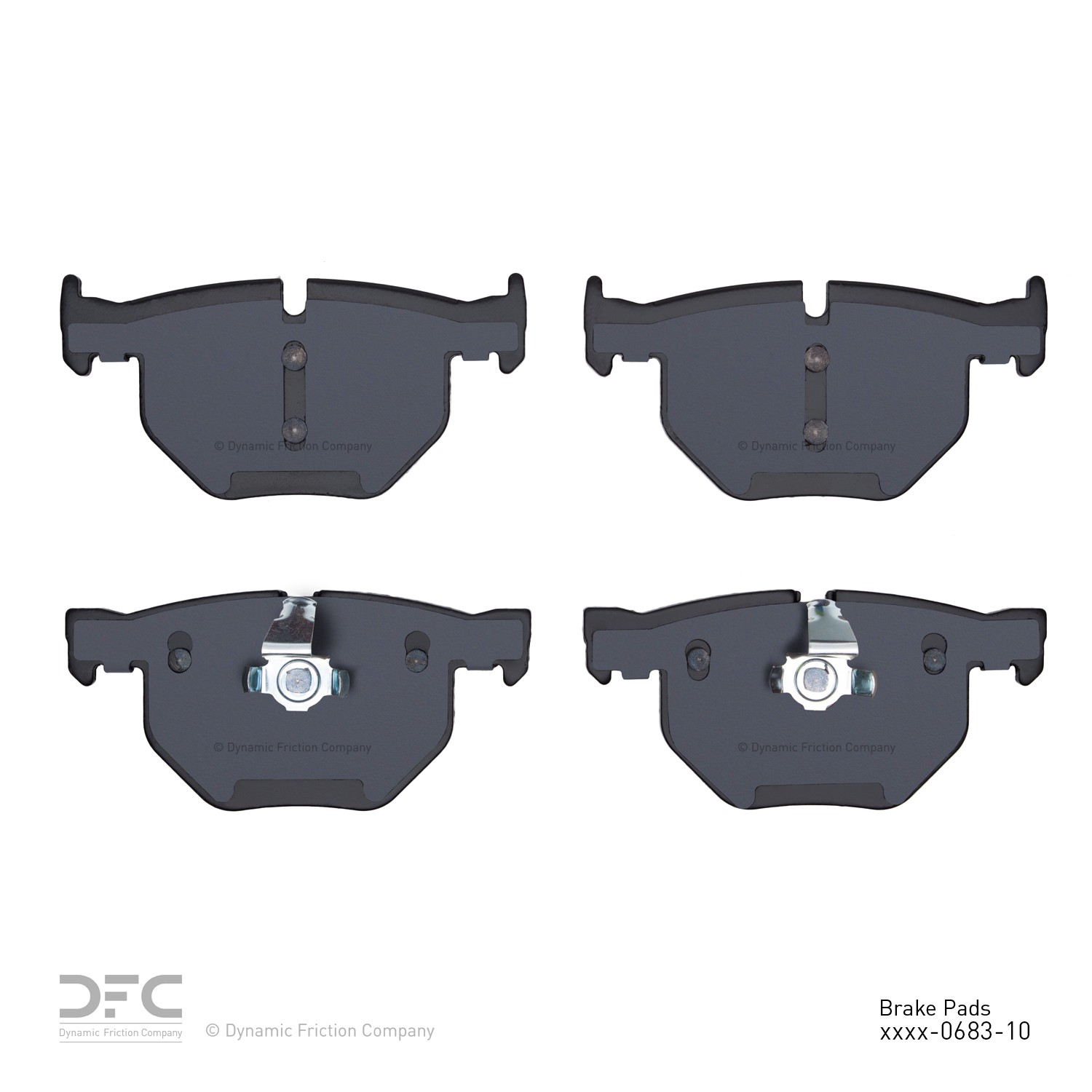 DYN 1600-0683-10 DFC EURO 5000 Ceramic Brake Pads
