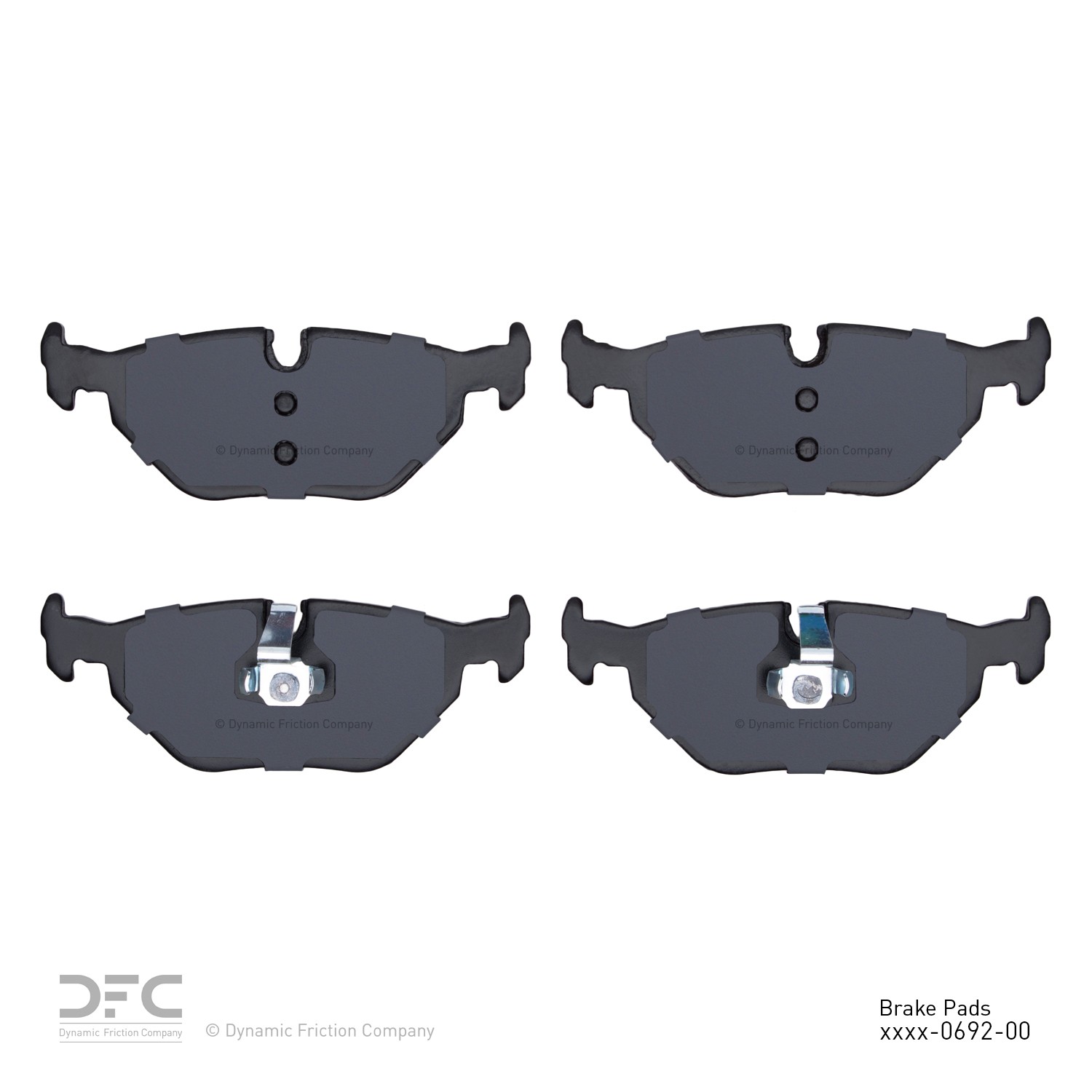 DYN 1600-0692-00 DFC EURO 5000 Ceramic Brake Pads