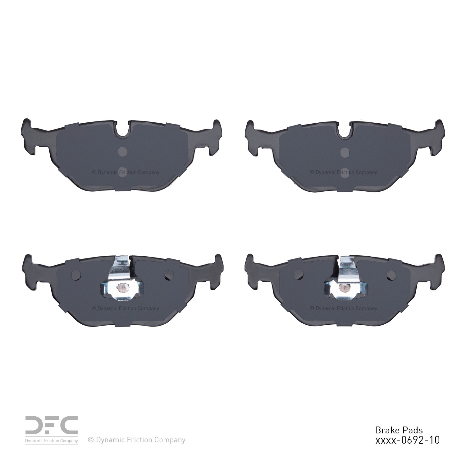 DYN 1600-0692-10 DFC EURO 5000 Ceramic Brake Pads