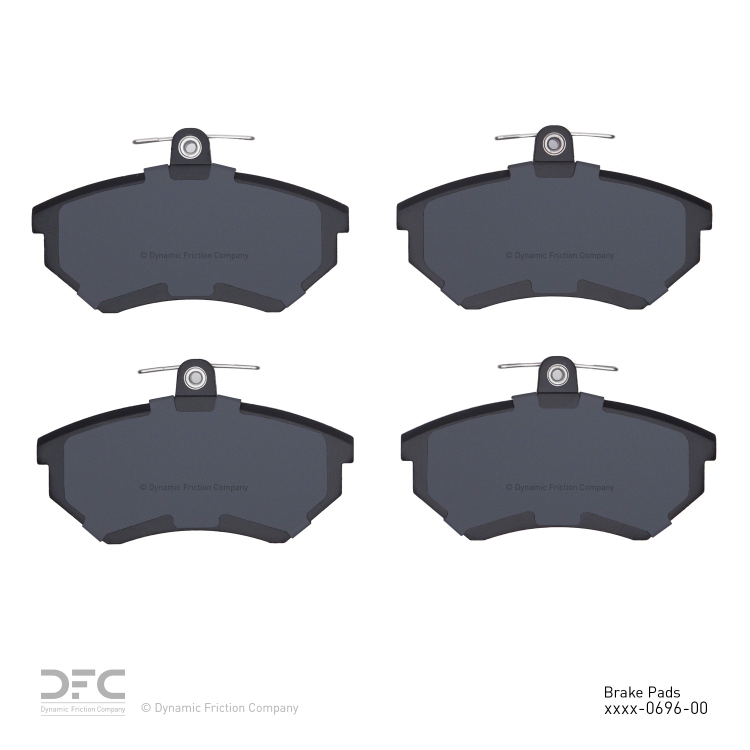 DYN-1600-0696-00 DFC EURO 5000 Ceramic Brake Pads