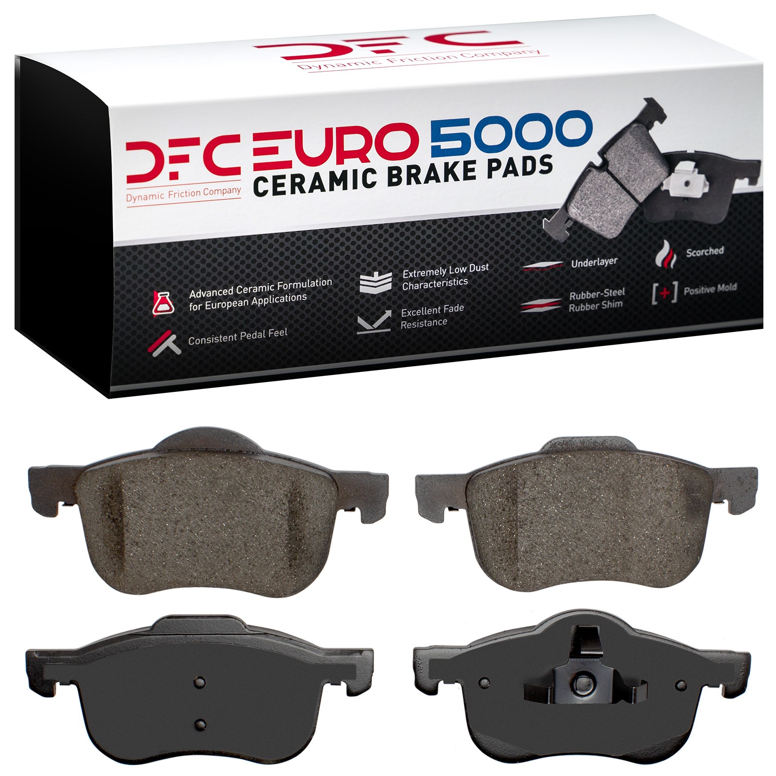 DYN 1600-0794-00 DFC EURO 5000 Ceramic Brake Pads