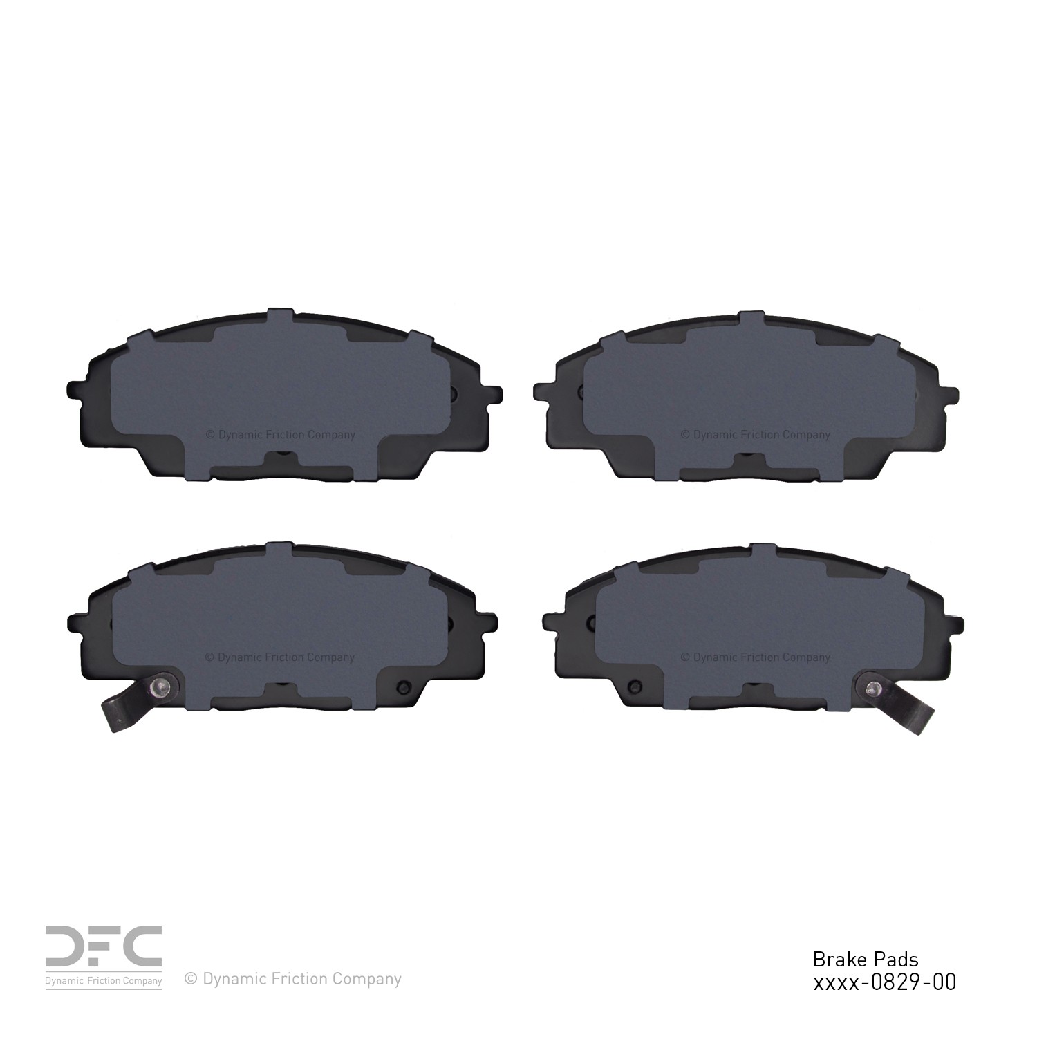 DYN 1600-0829-00 DFC EURO 5000 Ceramic Brake Pads