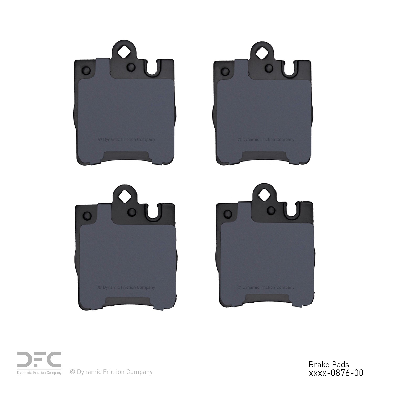 DYN-1600-0876-00 DFC EURO 5000 Ceramic Brake Pads