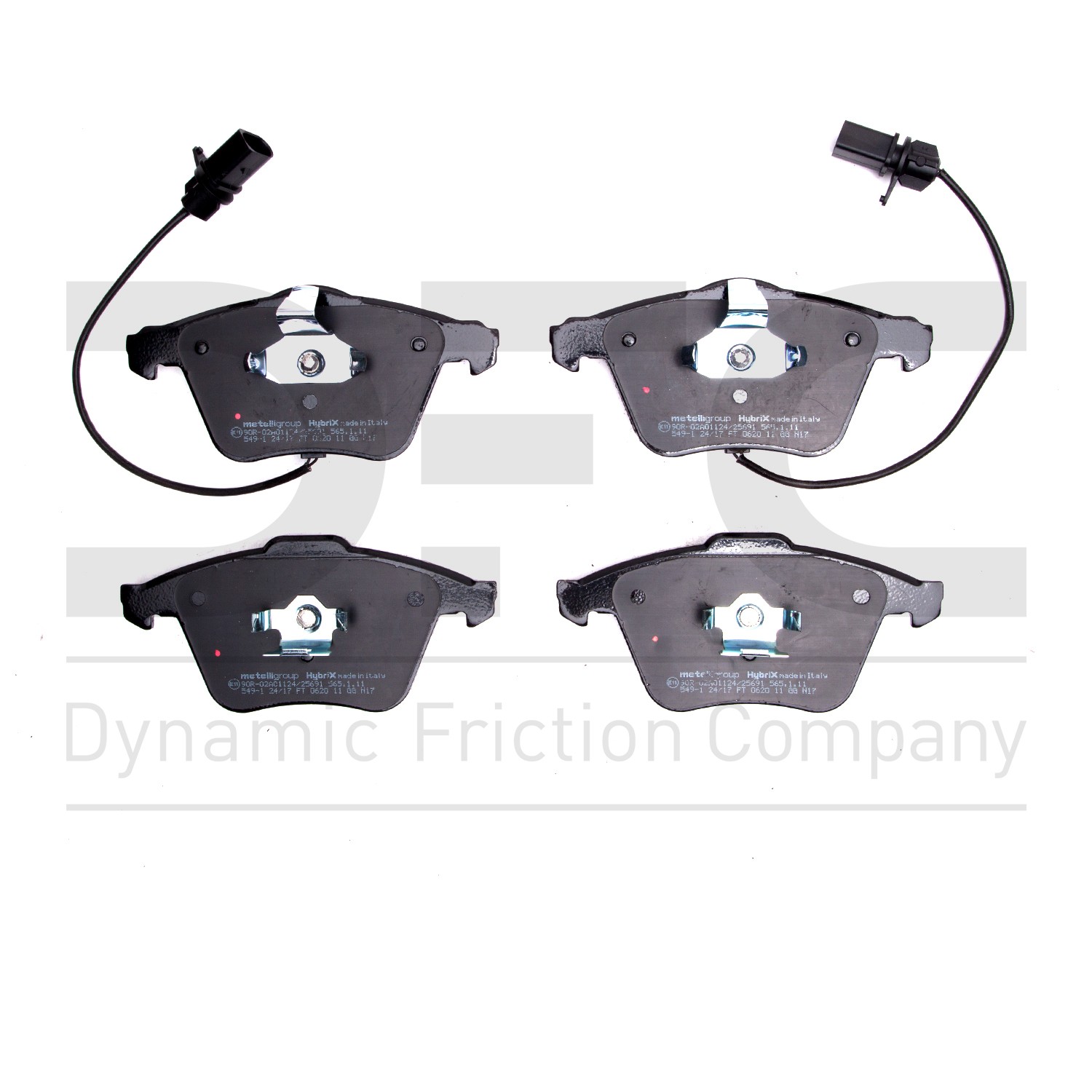 DYN 1600-0915-10 DFC EURO 5000 Ceramic Brake Pads