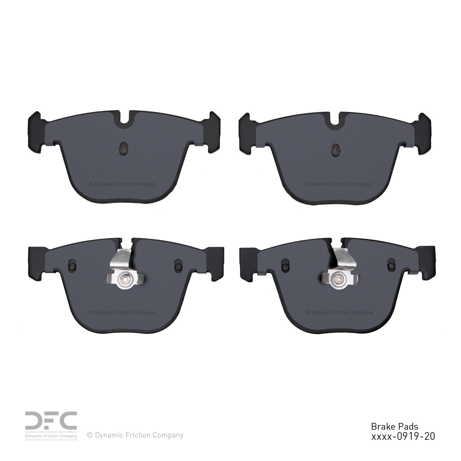 DYN 1600-0919-20 DFC EURO 5000 Ceramic Brake Pads